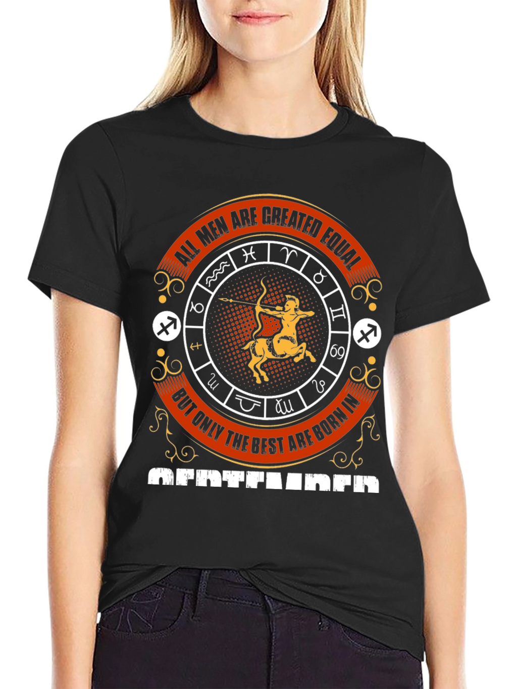 All Men Are Created Equal Sagittarius T-Shirt