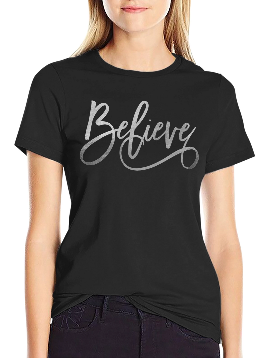Believe Graphic Tee - Stylish Comfort