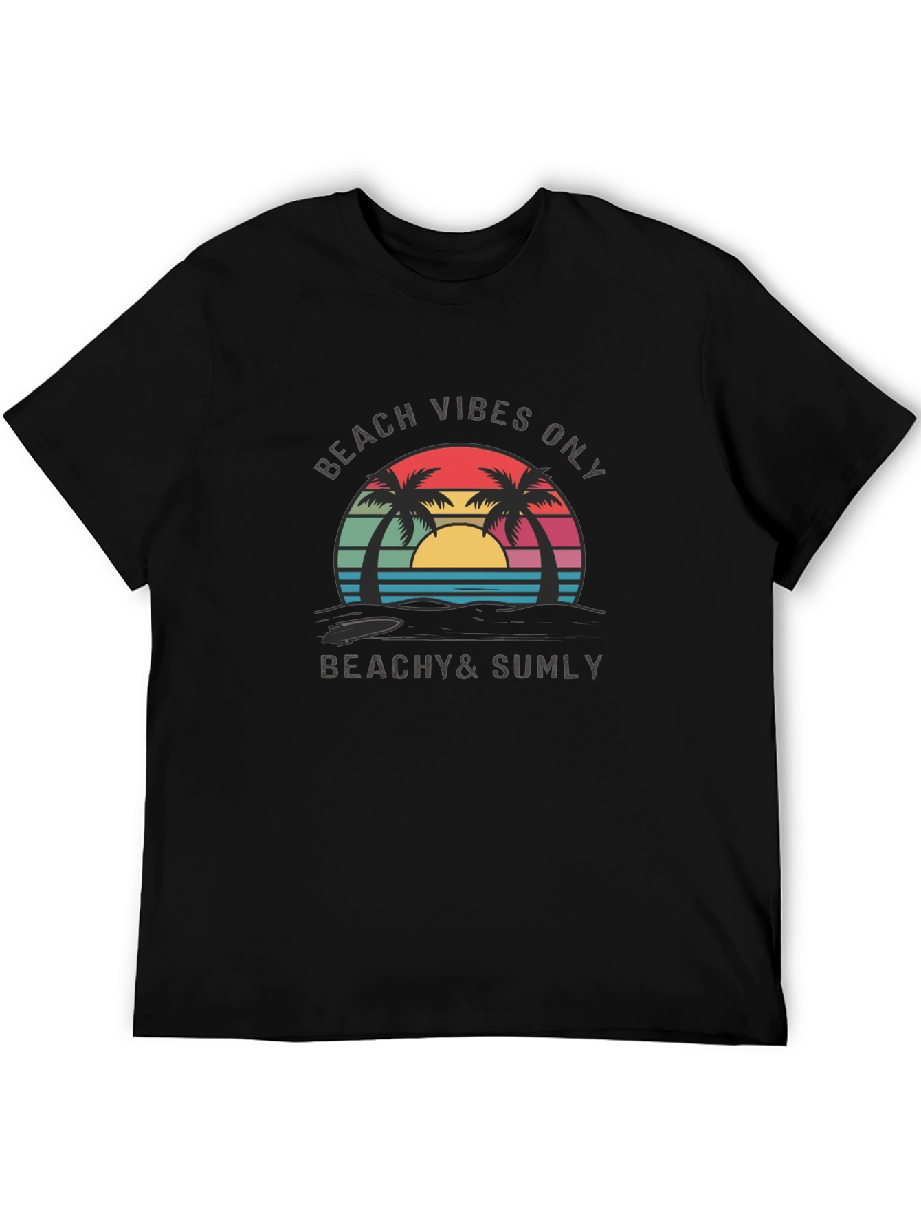 Beach Vibes Only T-Shirt -  Relaxed Beachy Style