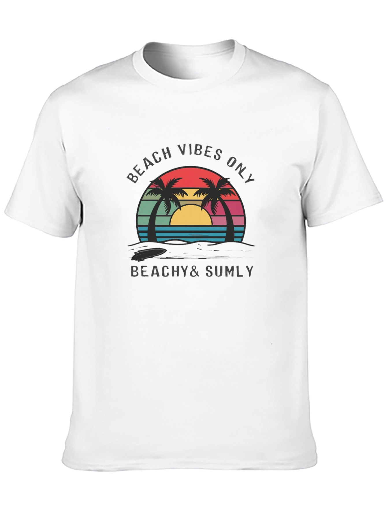 Beach Vibes Only T-Shirt -  Relaxed Beachy Style
