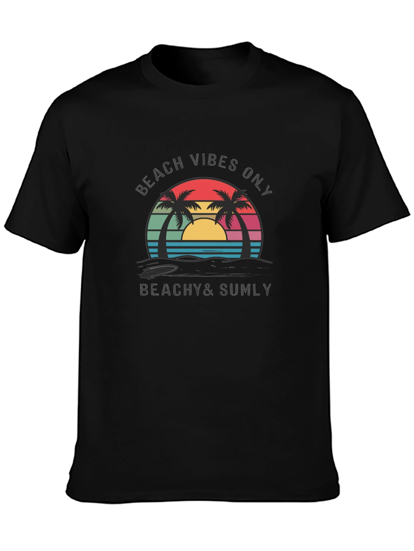 Beach Vibes Only T-Shirt -  Relaxed Beachy Style