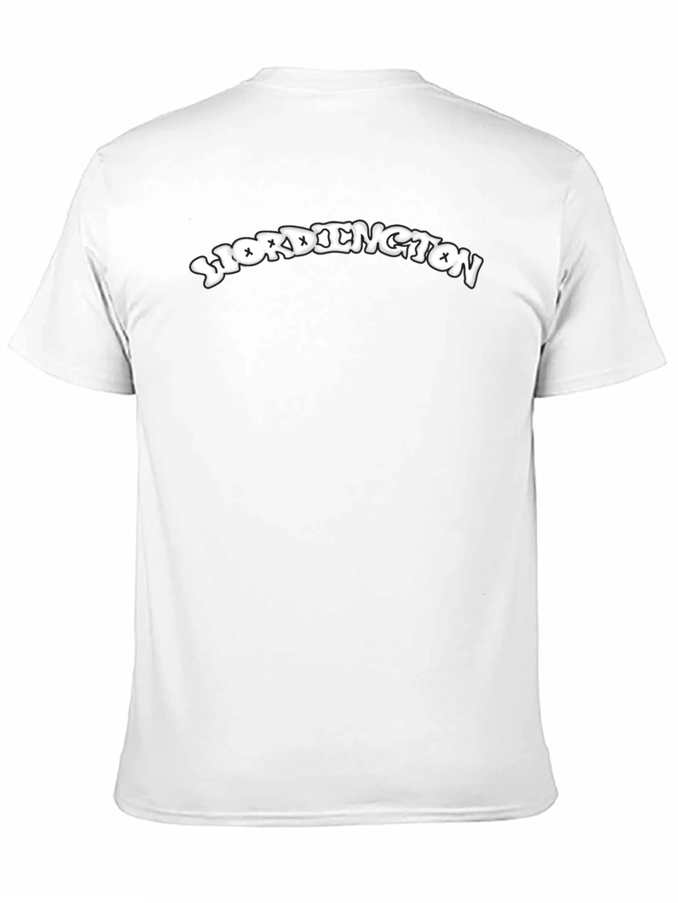 Wordington Black Graphic Tee