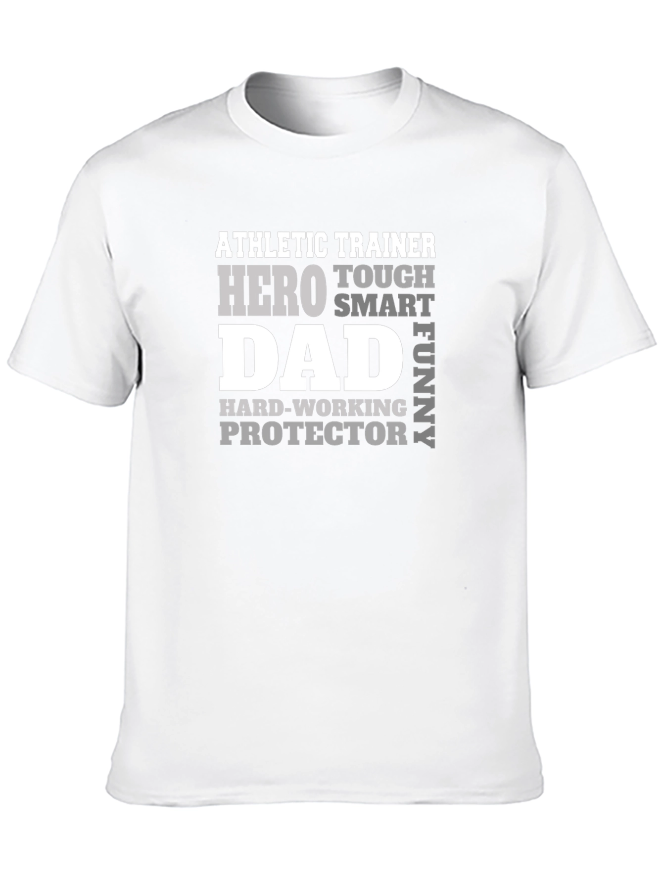 Athletic Trainer Dad T-Shirt - Hero Protector Smart & Funny