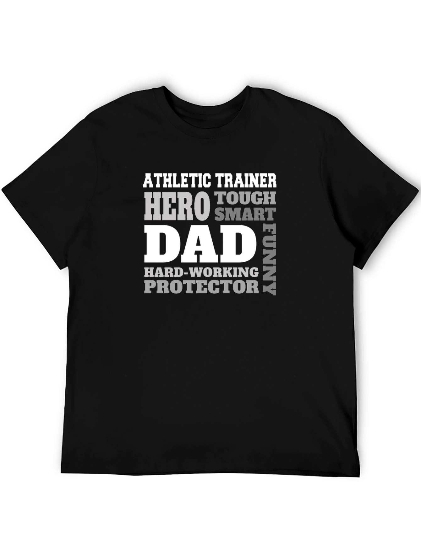Athletic Trainer Dad T-Shirt - Hero Protector Smart & Funny