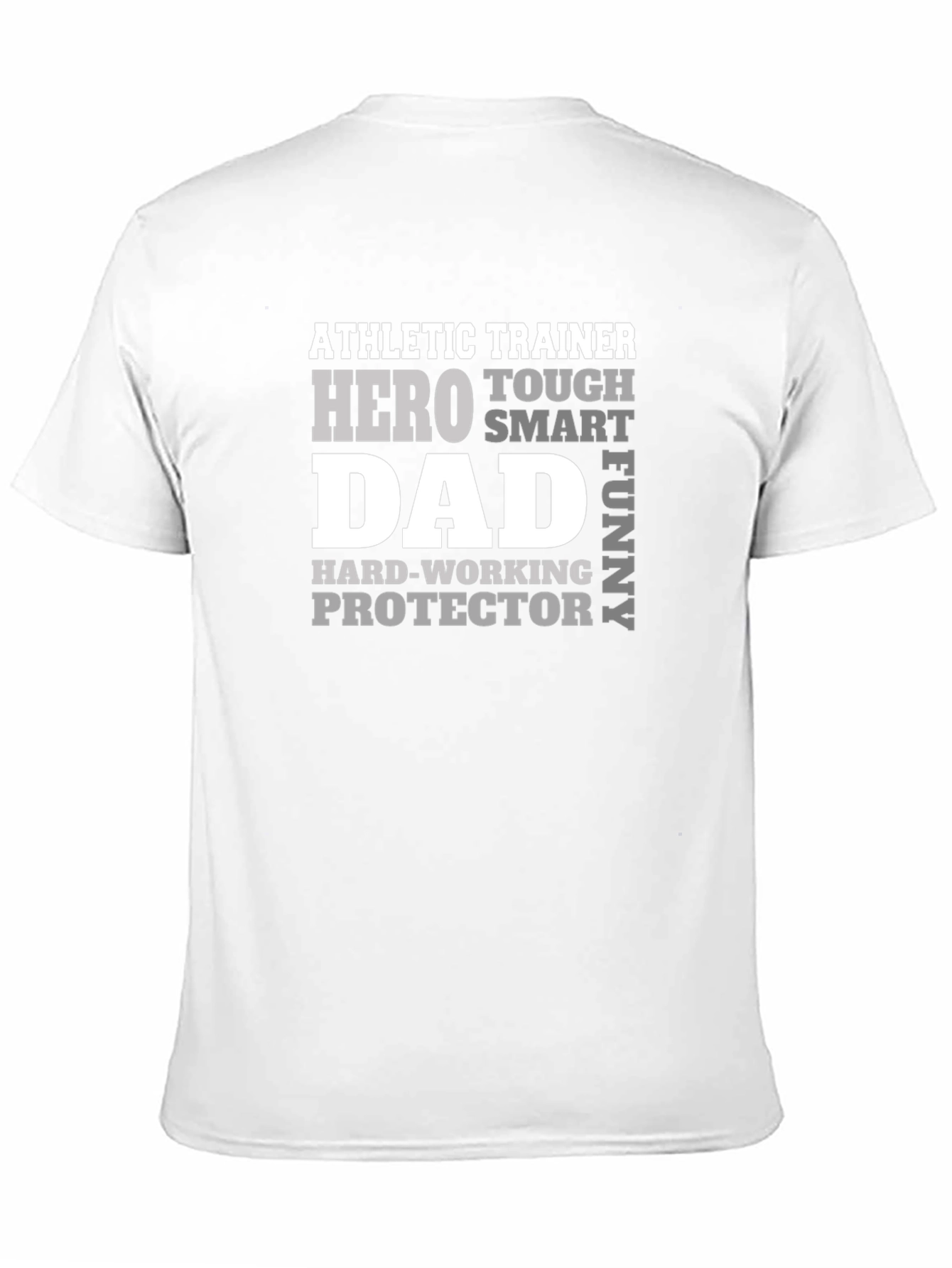 Athletic Trainer Dad T-Shirt - Hero Protector Smart & Funny