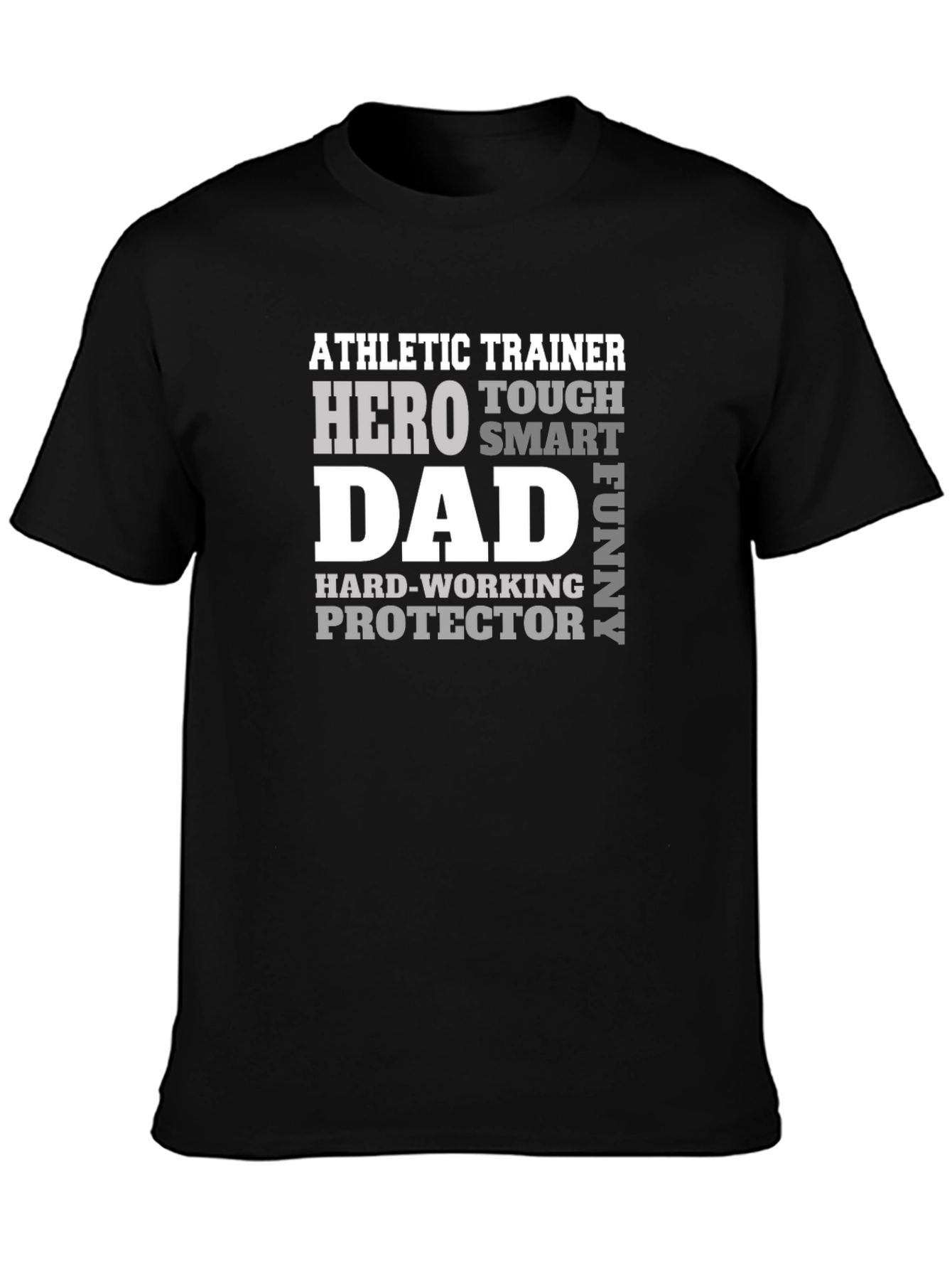 Athletic Trainer Dad T-Shirt - Hero Protector Smart & Funny
