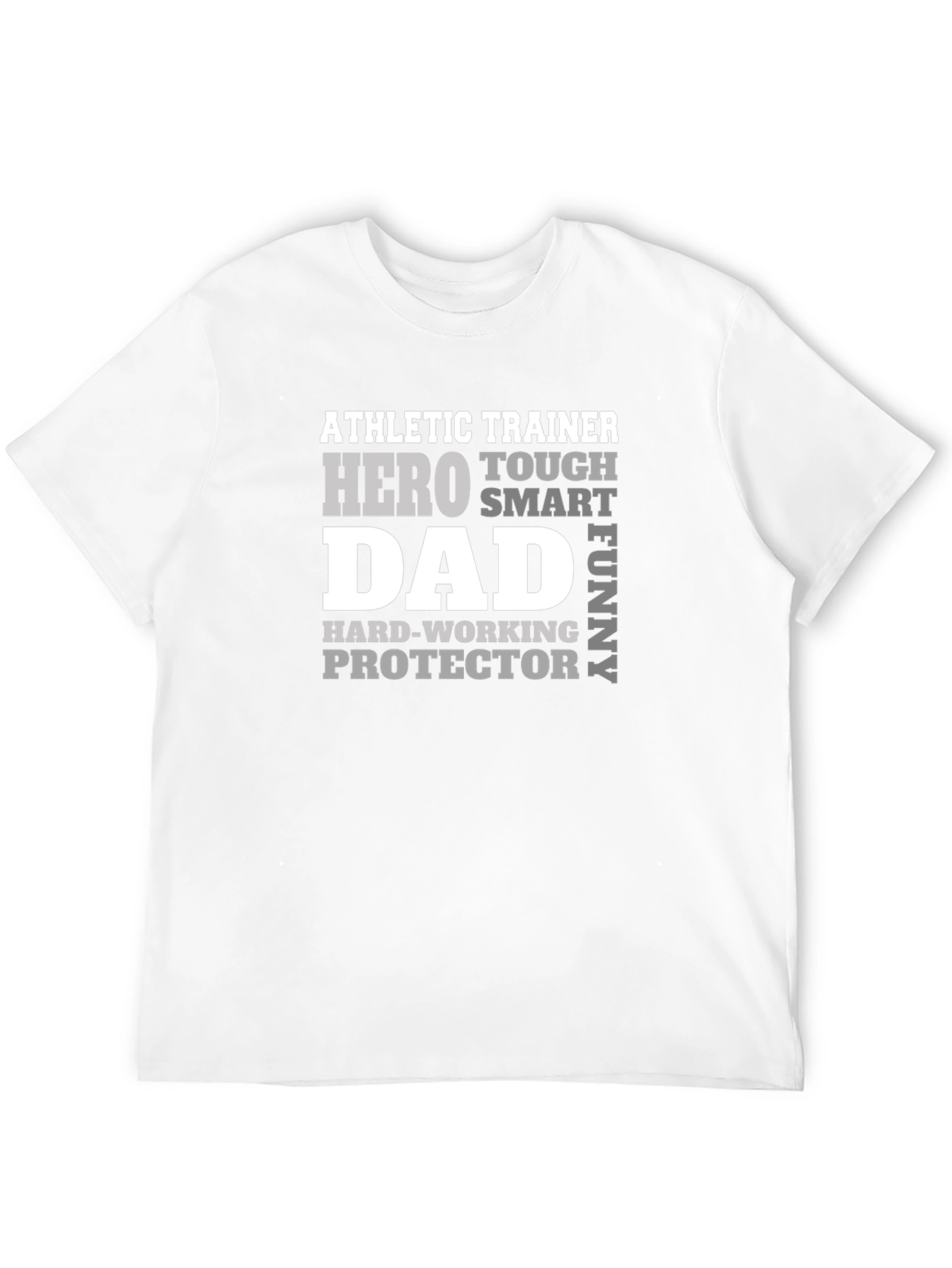 Athletic Trainer Dad T-Shirt - Hero Protector Smart & Funny