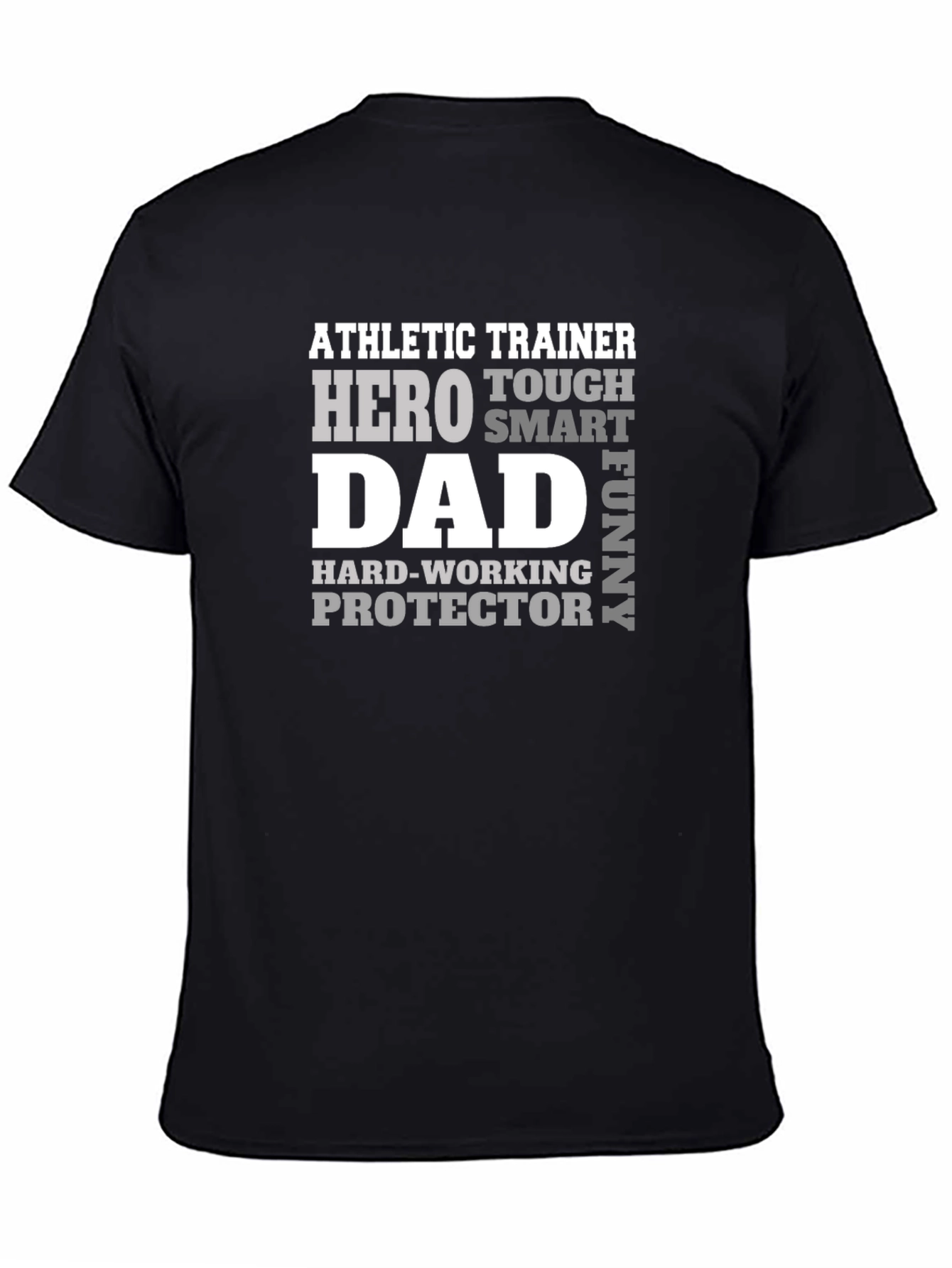 Athletic Trainer Dad T-Shirt - Hero Protector Smart & Funny
