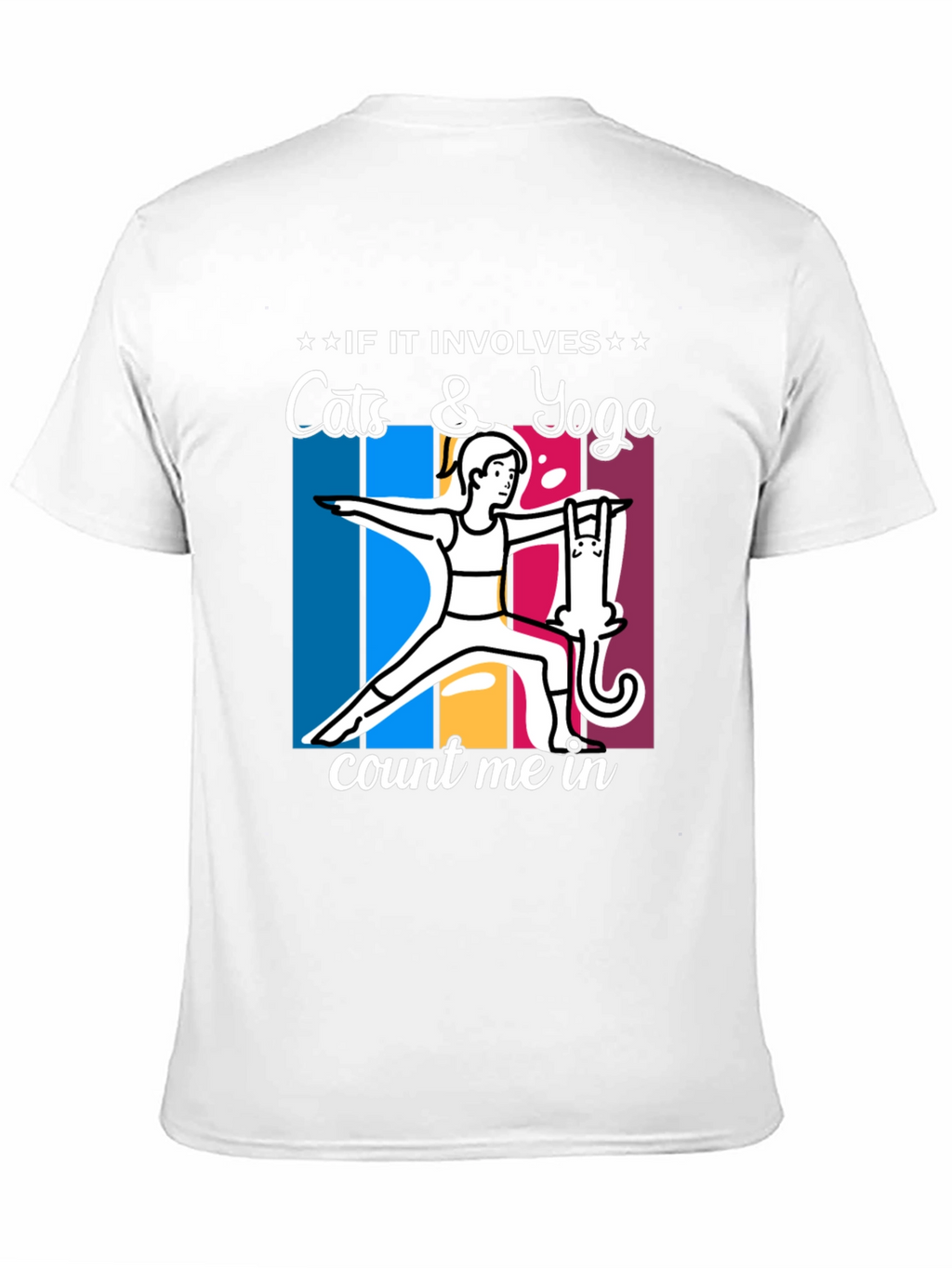 Cats & Yoga T-Shirt: Count Me In!