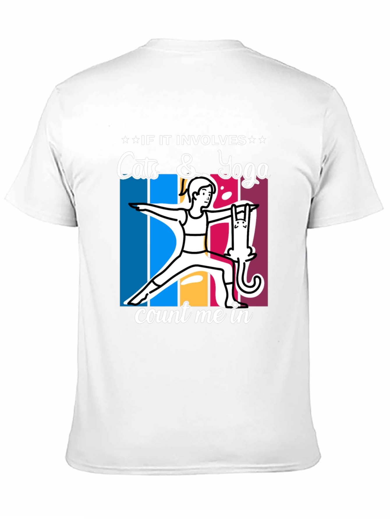 Cats & Yoga T-Shirt: Count Me In!