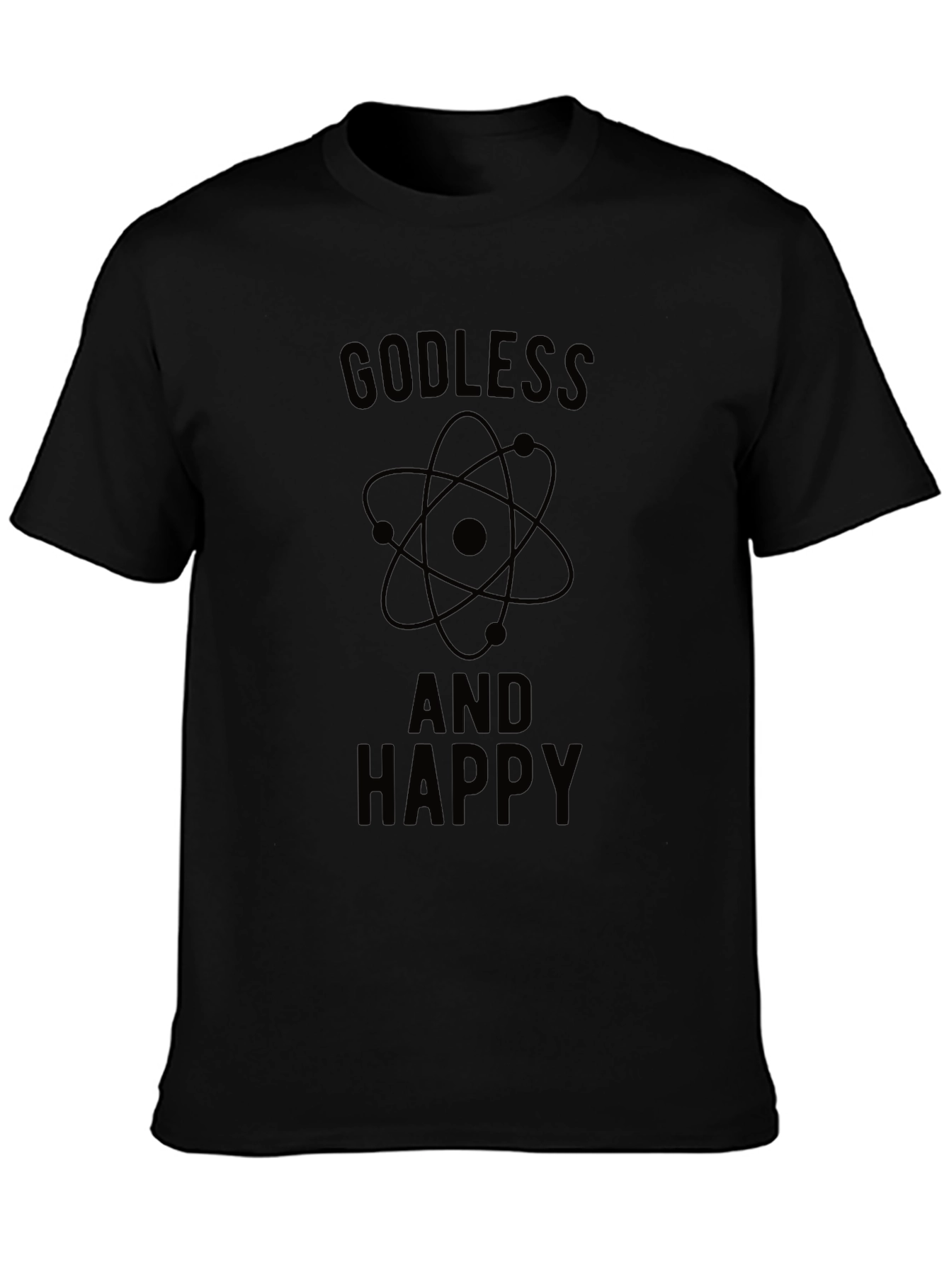 Godless And Happy Graphic Tee
