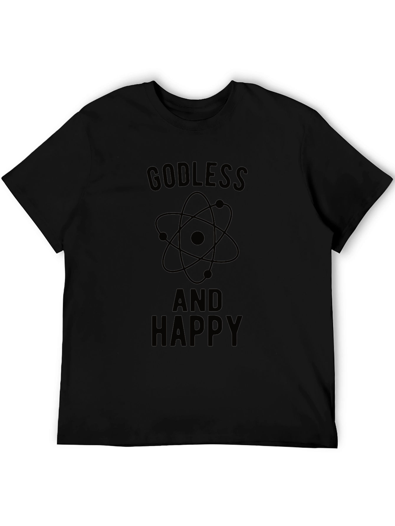 Godless And Happy Graphic Tee