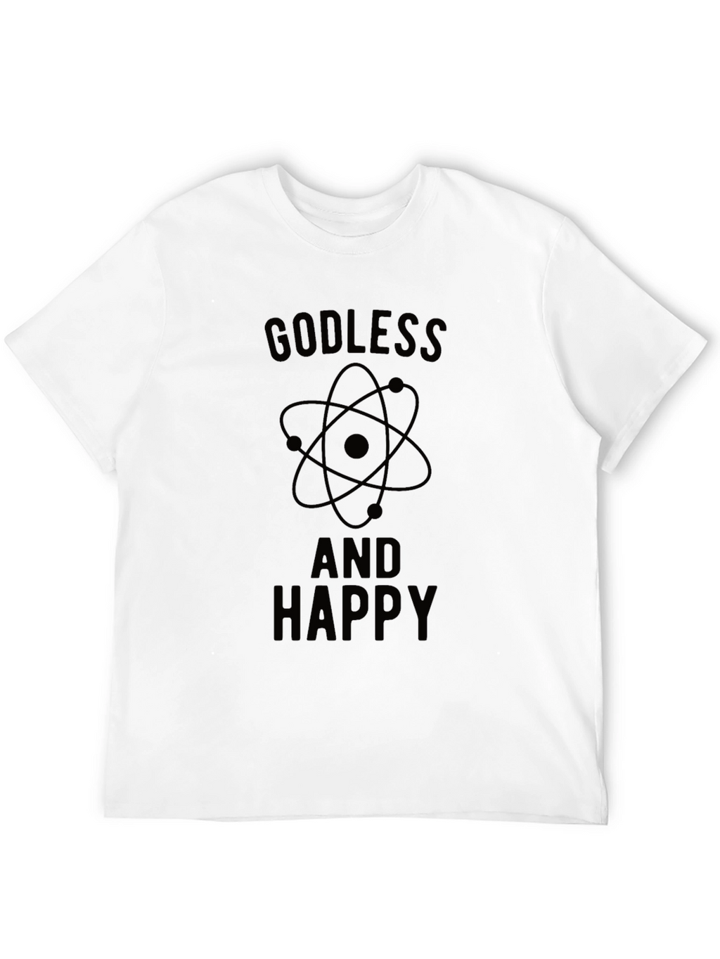 Godless And Happy Graphic Tee