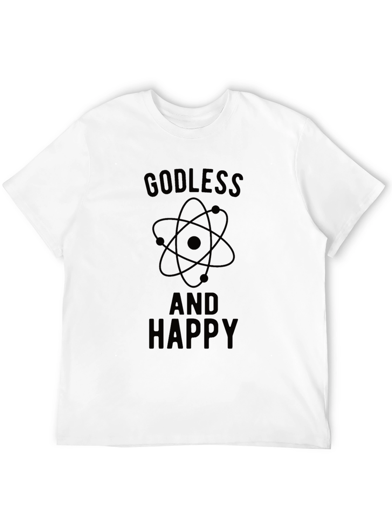 Godless And Happy Graphic Tee