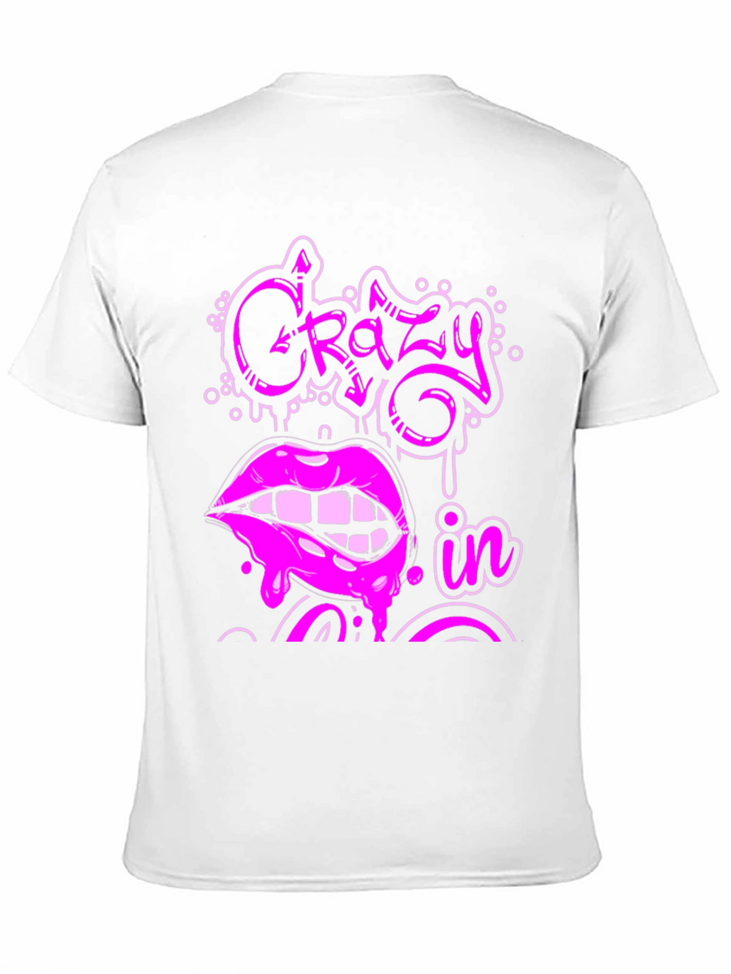 Crazy In Lips Graphic Tee