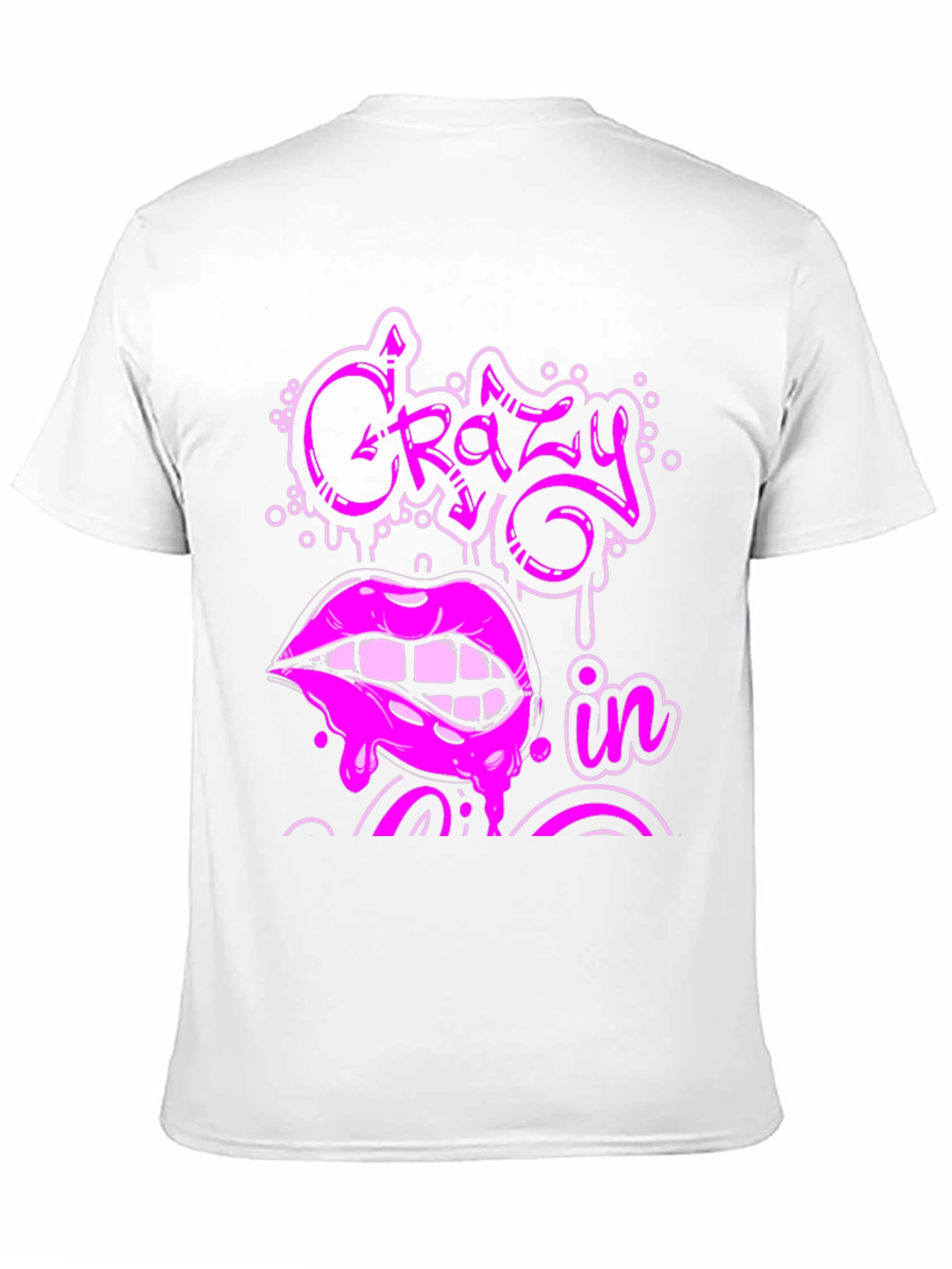 Crazy In Lips Graphic Tee