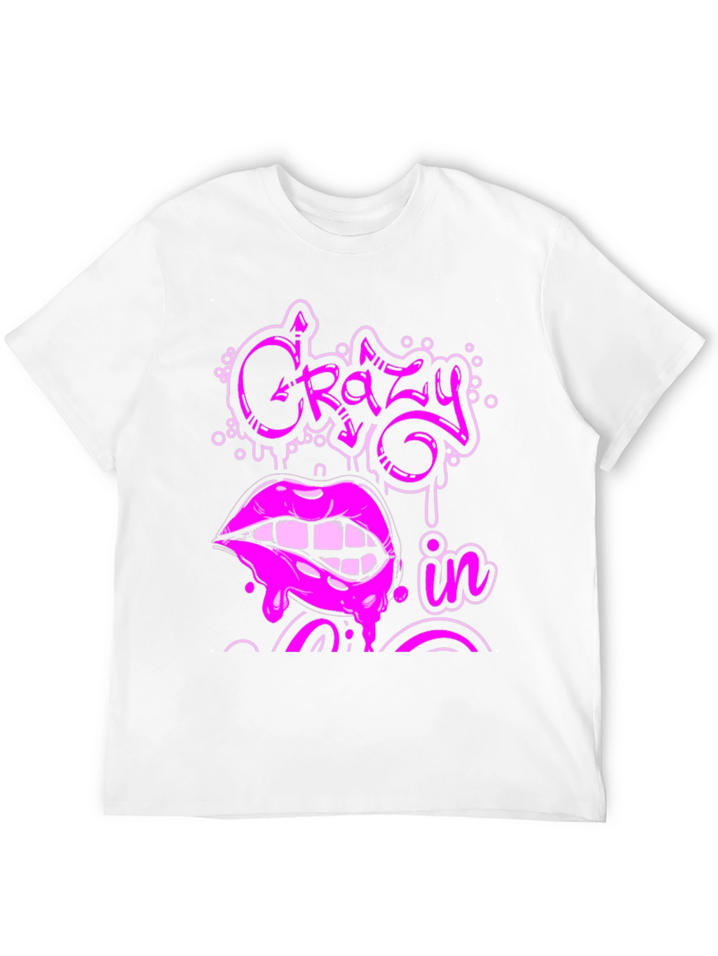 Crazy In Lips Graphic Tee