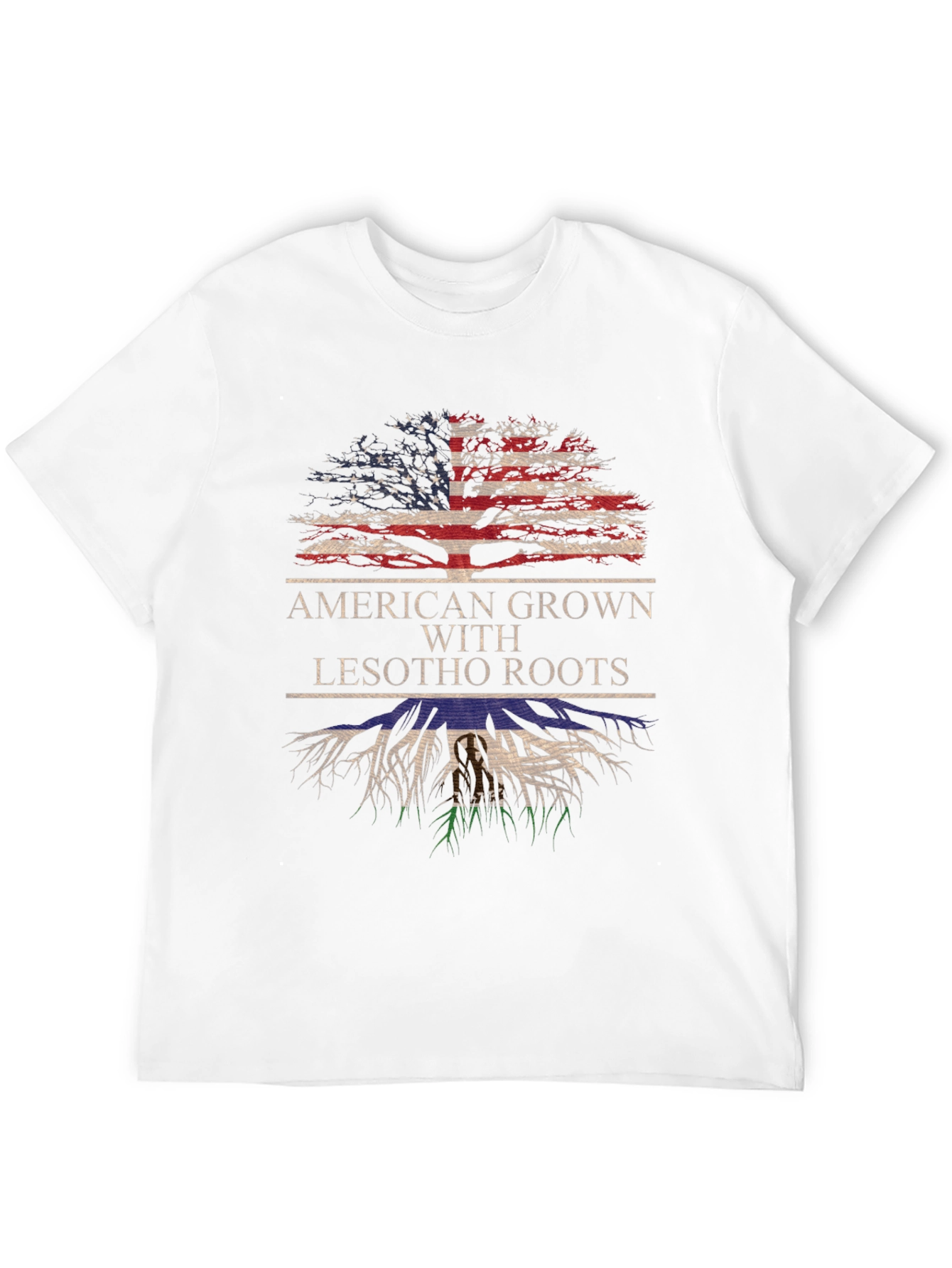 American Grown with Lesotho Roots T-Shirt