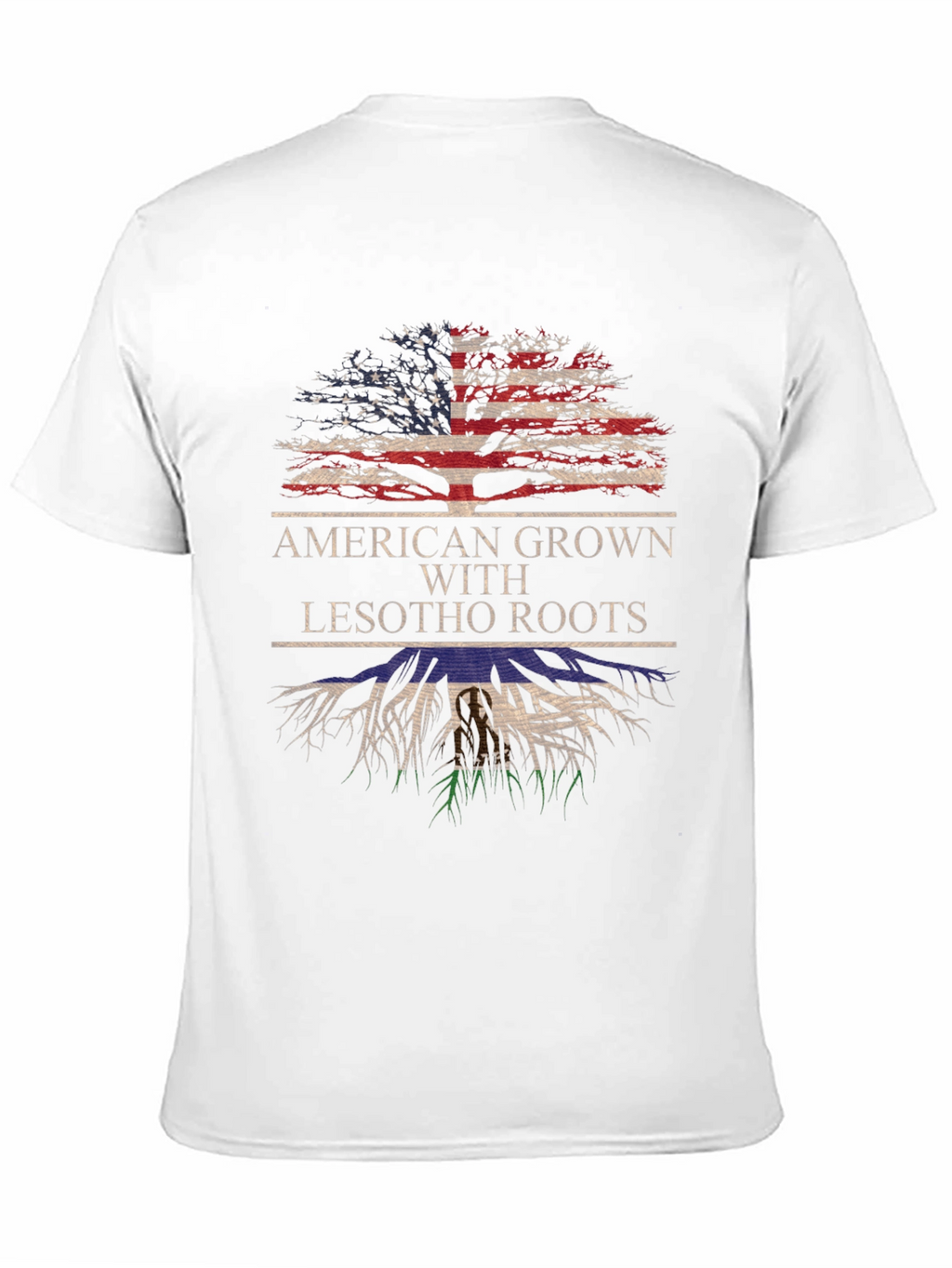 American Grown with Lesotho Roots T-Shirt