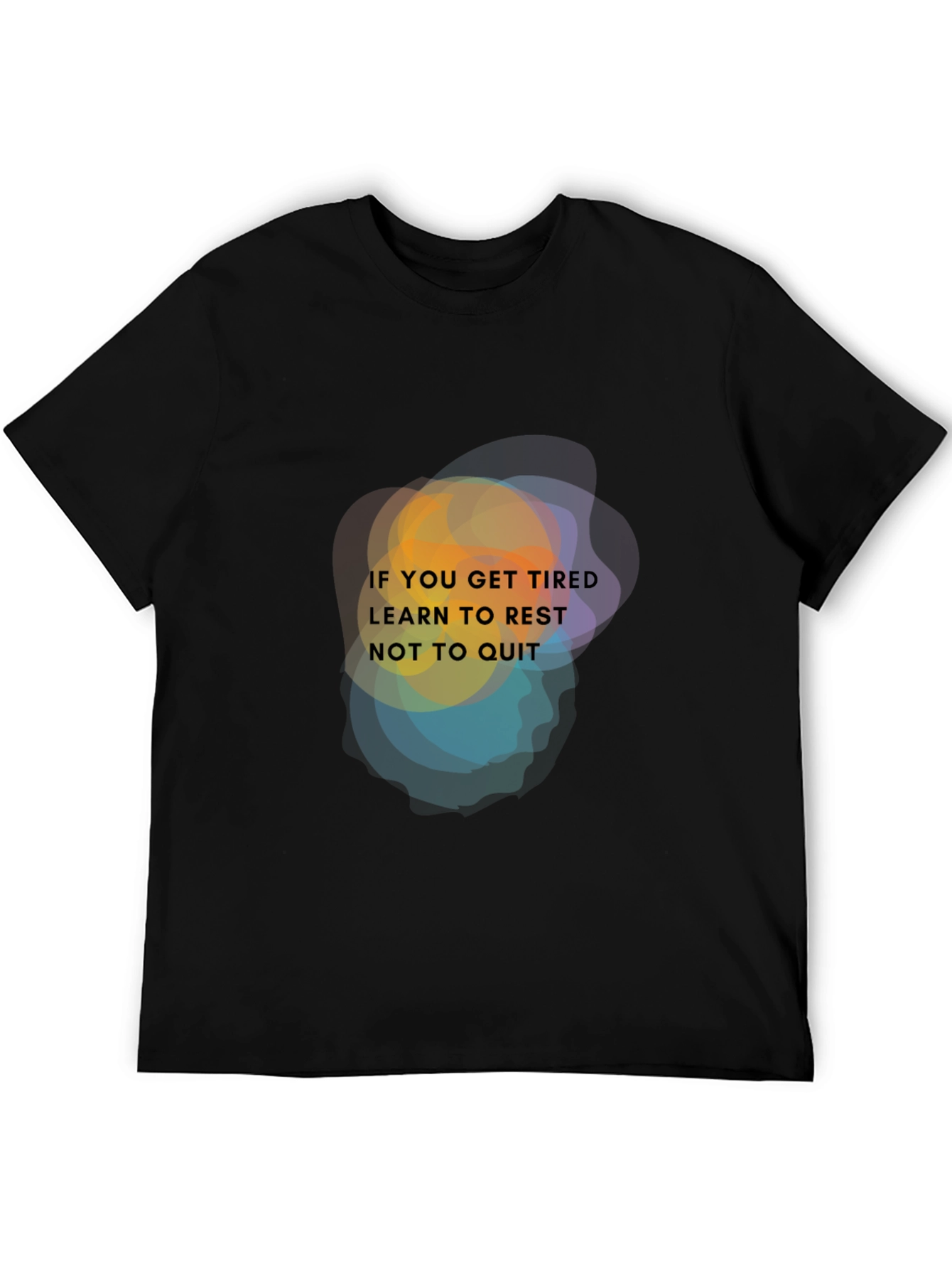 Inspirational Graphic T-Shirt: Learn to Rest