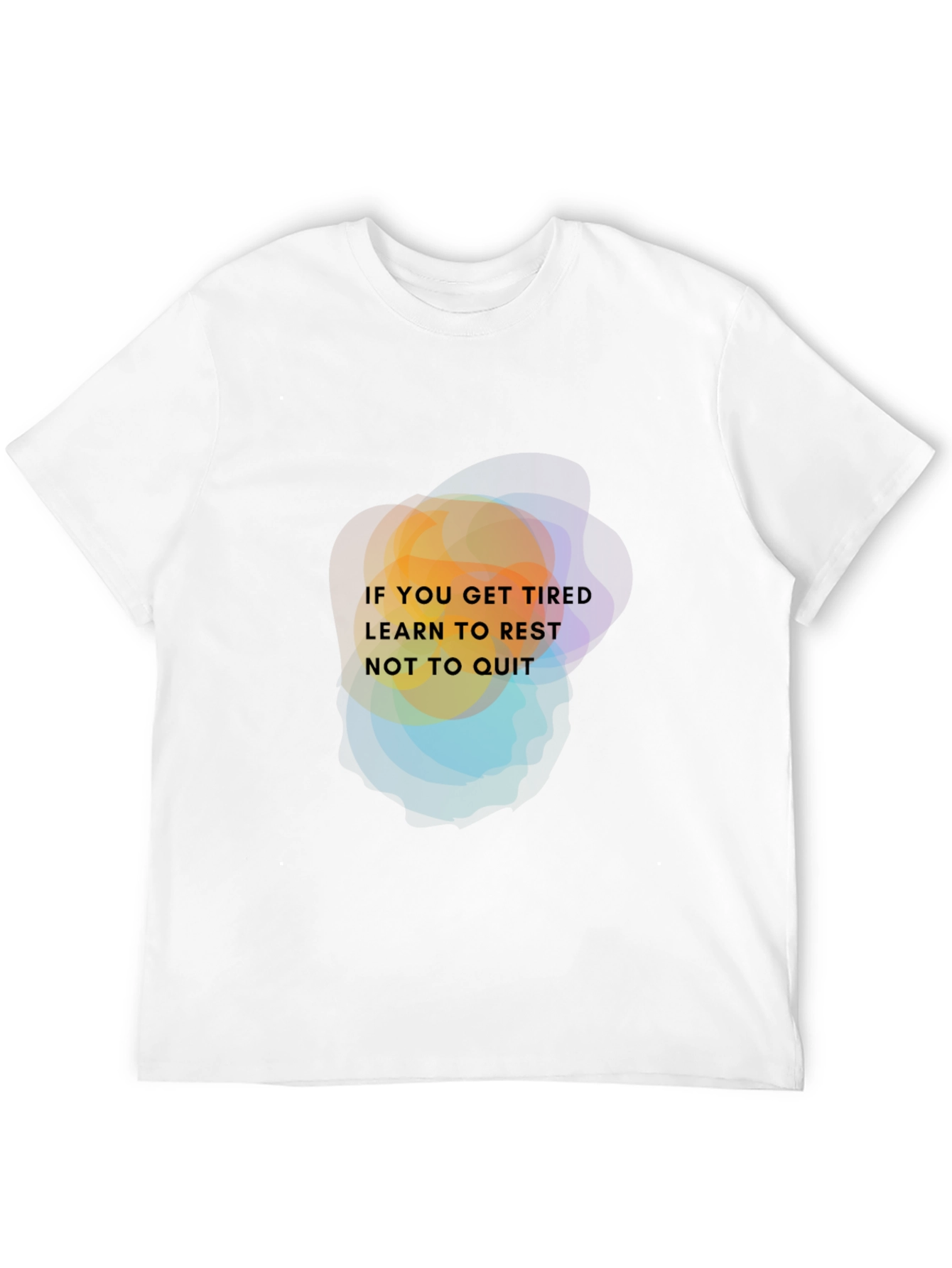 Inspirational Graphic T-Shirt: Learn to Rest