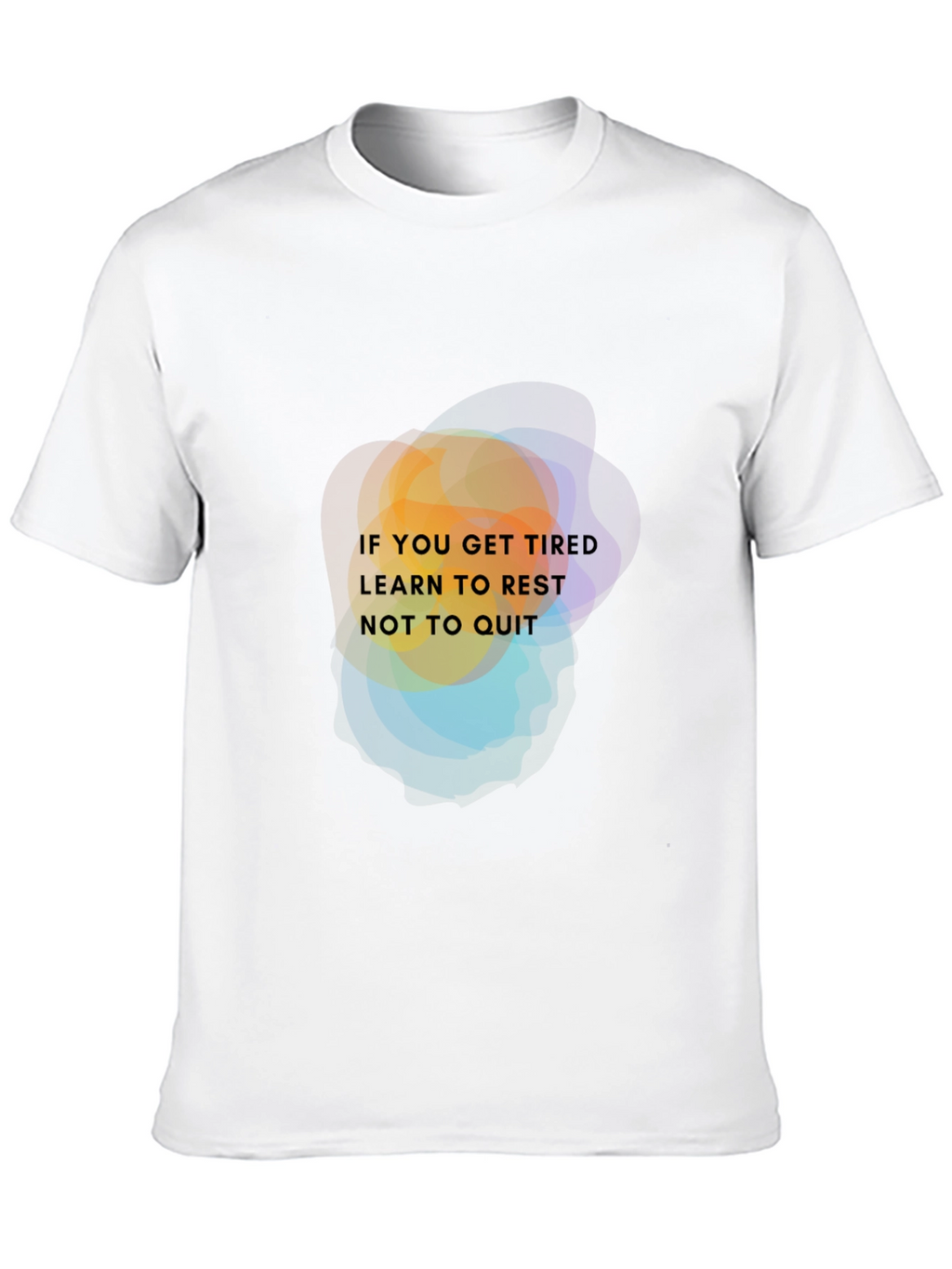 Inspirational Graphic T-Shirt: Learn to Rest