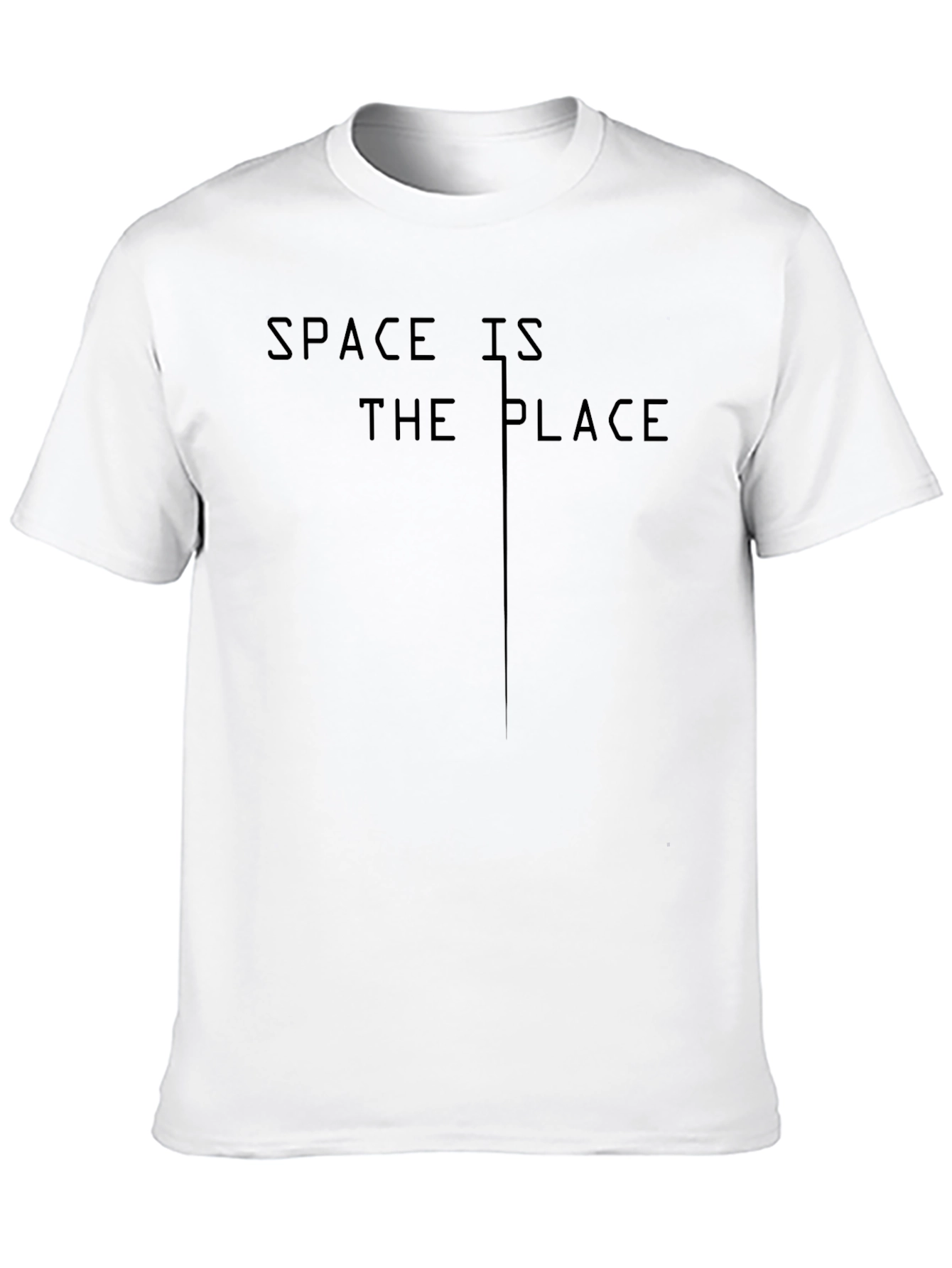 Space Is The Place Graphic Tee - Cool Casual Cotton Shirt
