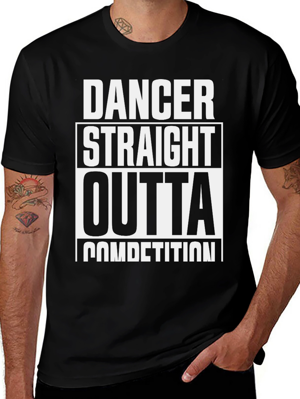 Dancer Straight Outta Competition T-Shirt