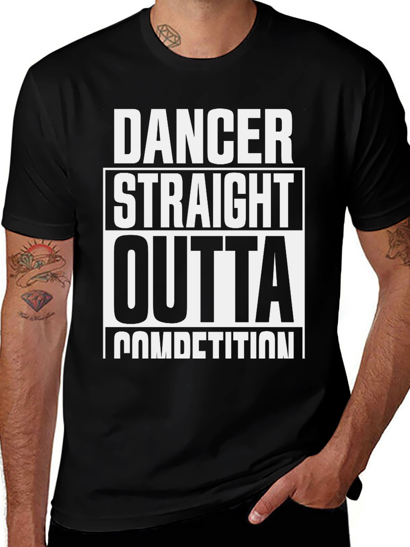 Dancer Straight Outta Competition T-Shirt