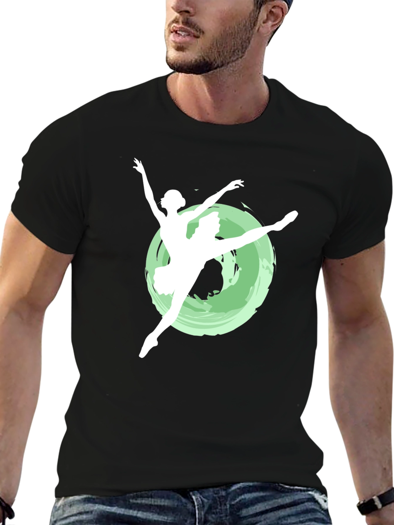 Ballet Dancer Graphic Tee - Artistic Design
