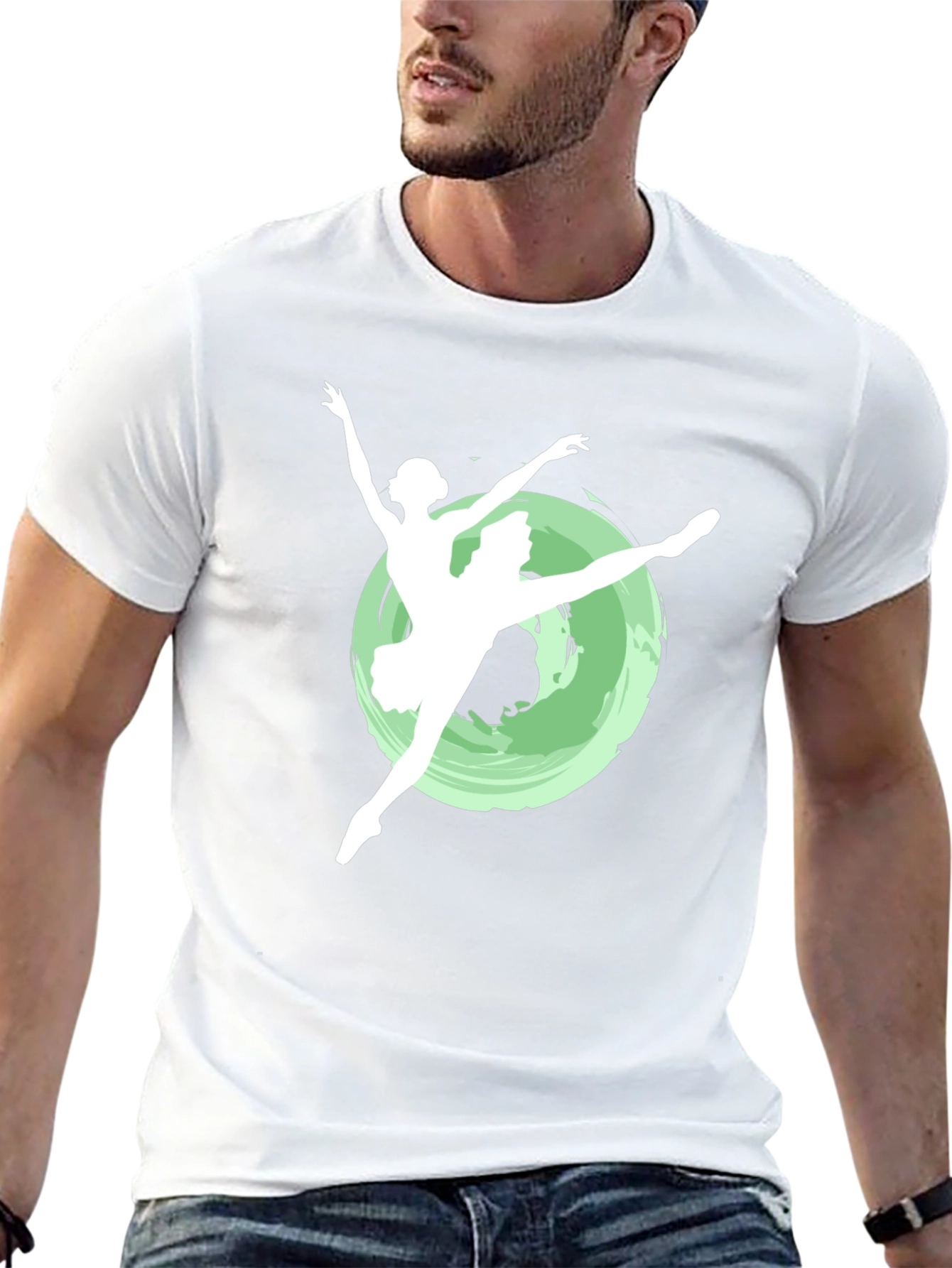 Ballet Dancer Graphic Tee - Artistic Design