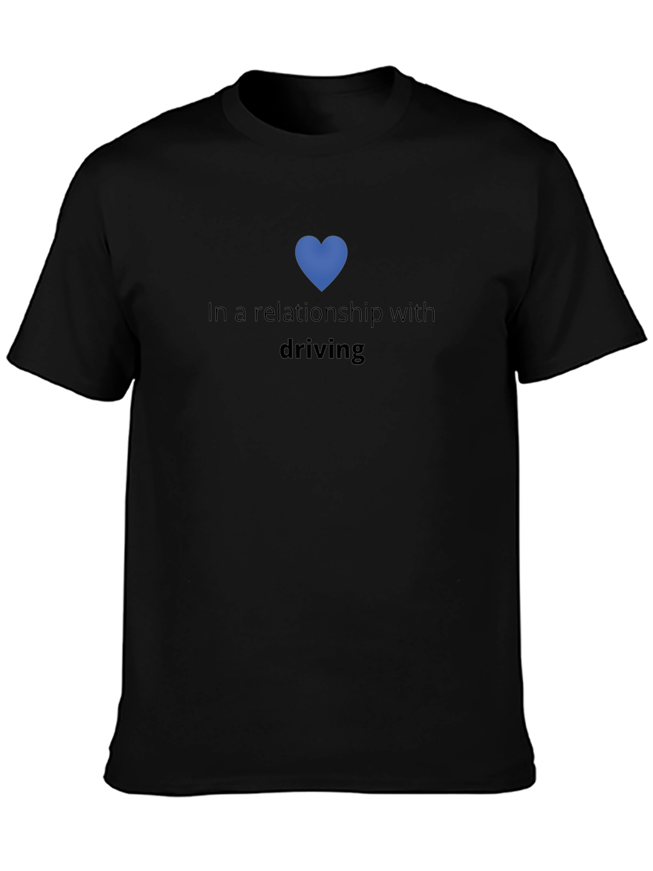 Driving Relationship Black T-Shirt