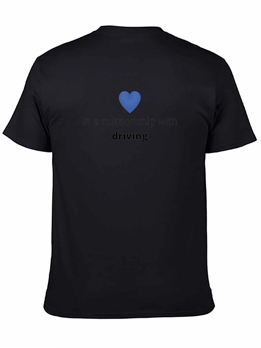 Driving Relationship Black T-Shirt