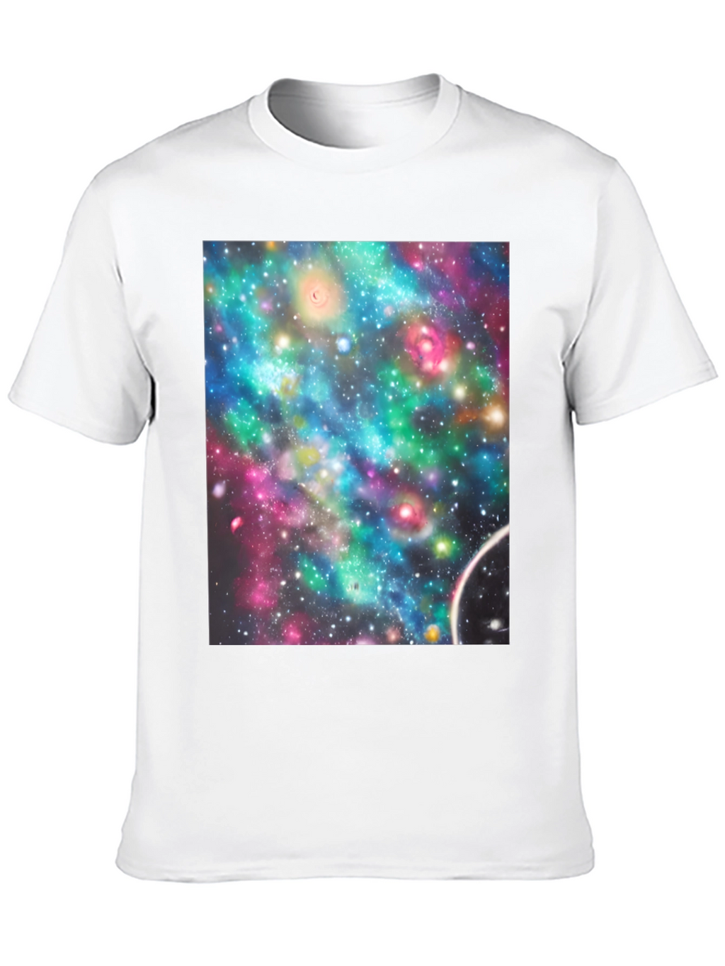 Cosmic Nebula T-Shirt - Galaxy Print Tee
