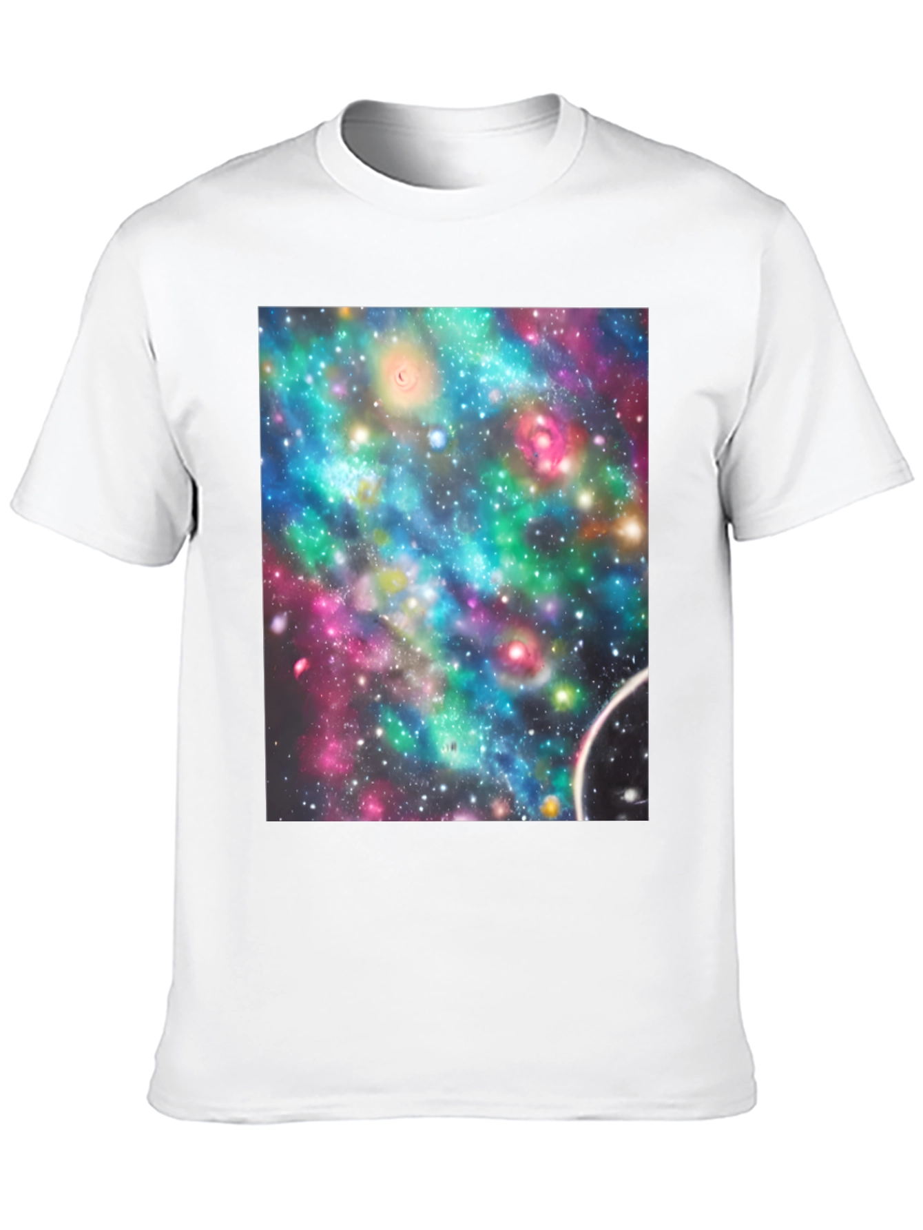 Cosmic Nebula T-Shirt - Galaxy Print Tee