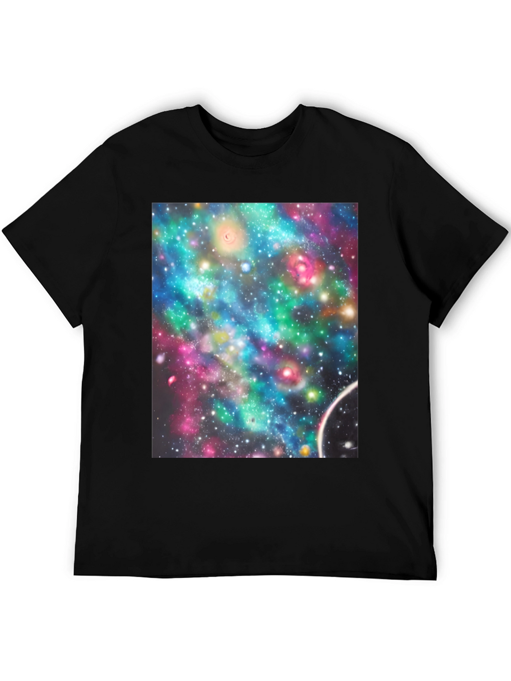 Cosmic Nebula T-Shirt - Galaxy Print Tee