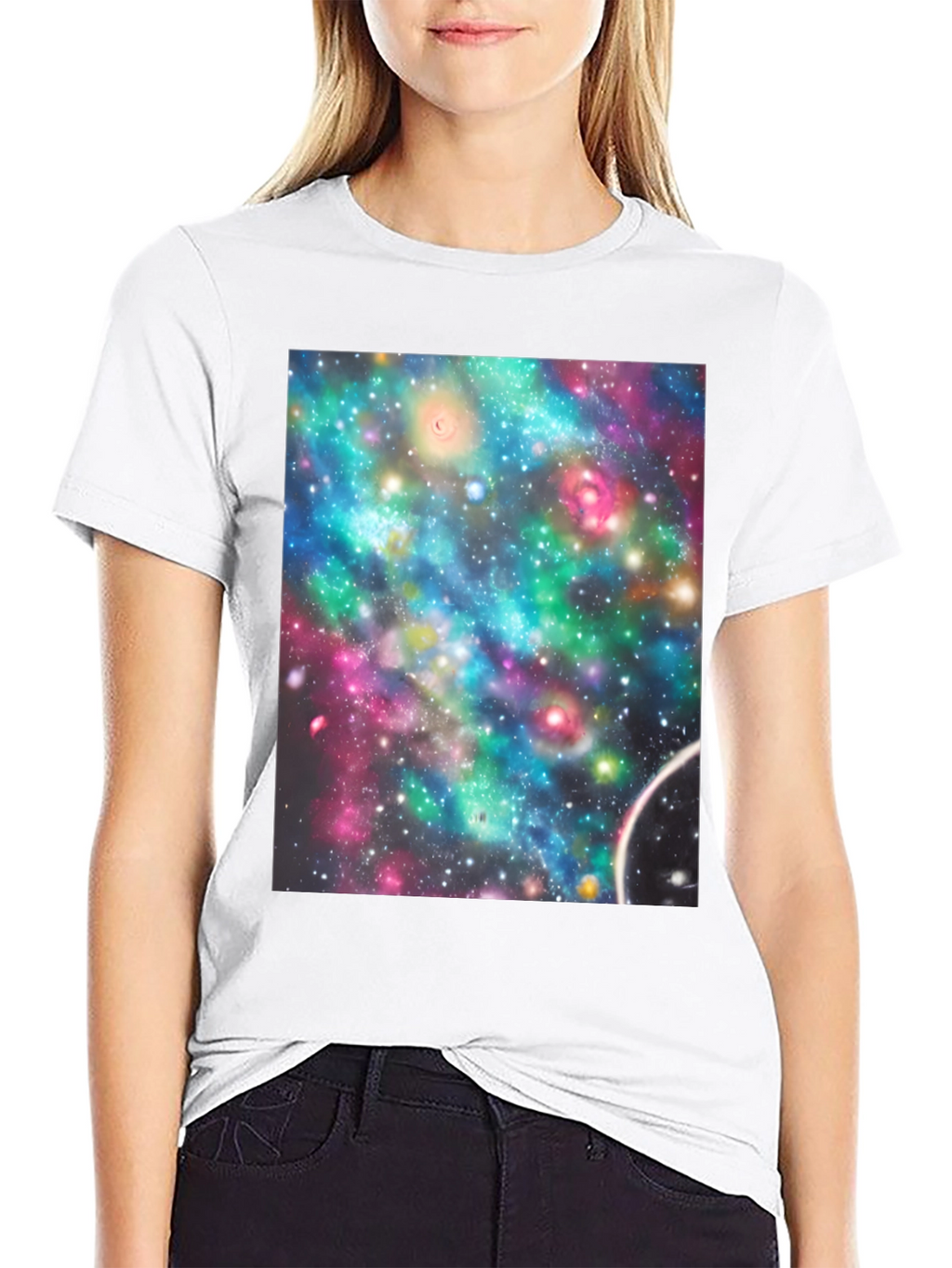 Cosmic Nebula T-Shirt - Galaxy Print Tee