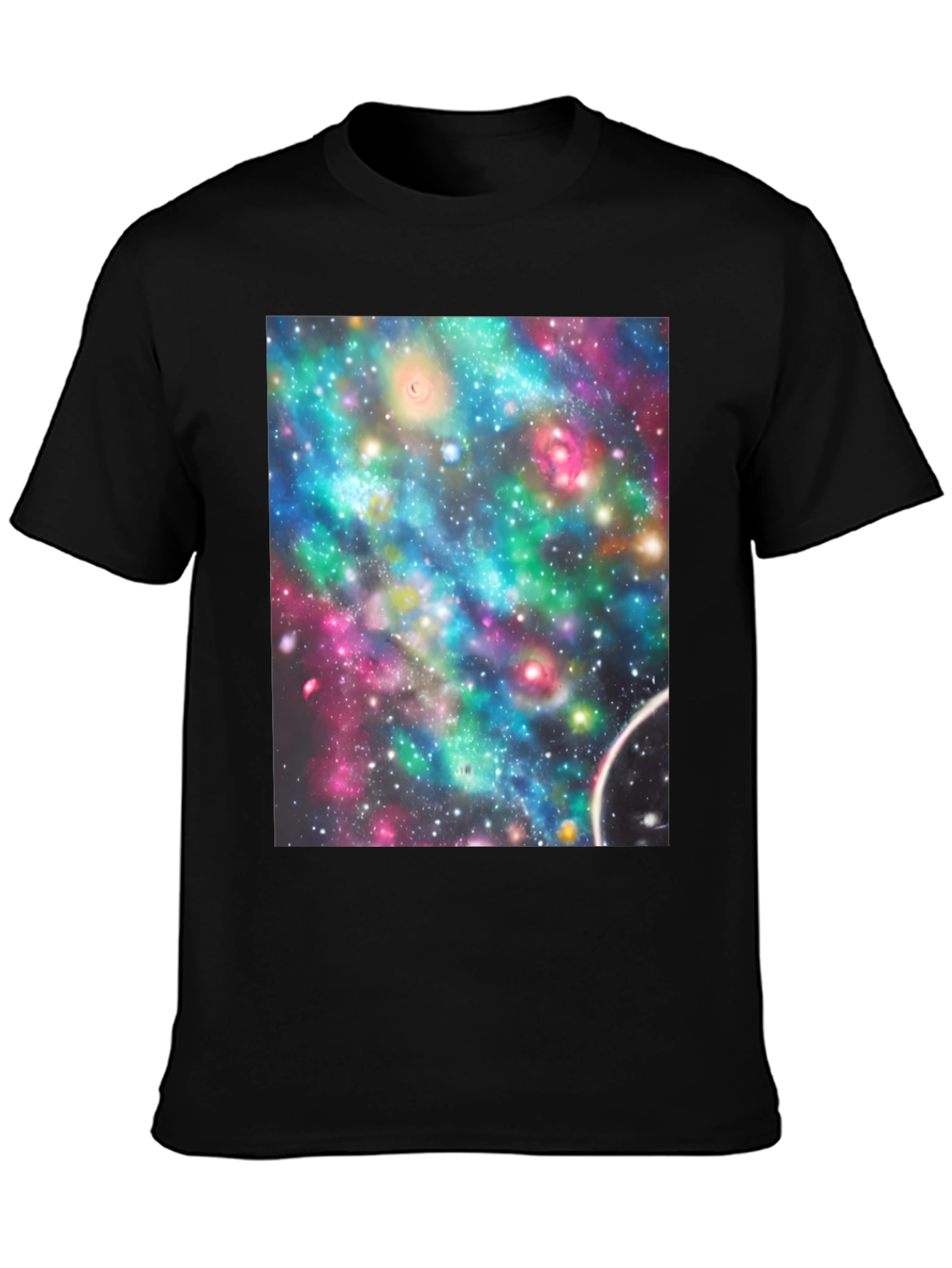 Cosmic Nebula T-Shirt - Galaxy Print Tee