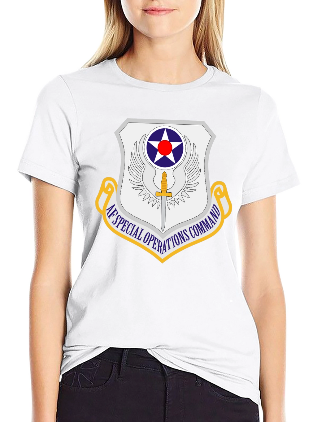 AF Special Operations Command Black T-Shirt