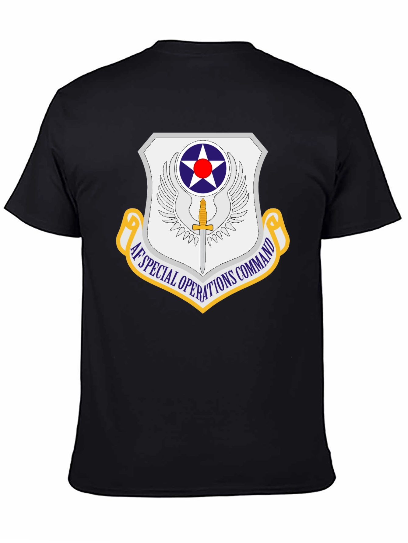 AF Special Operations Command Black T-Shirt