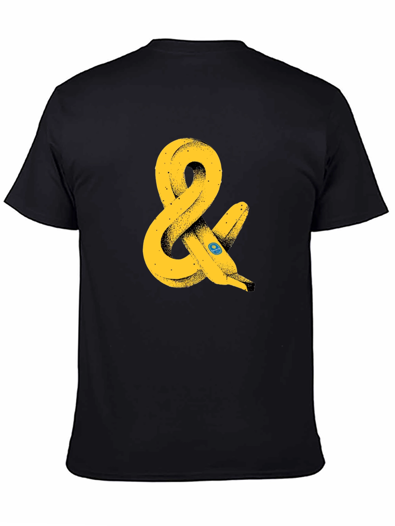Banana Ampersand Graphic T-Shirt - Black