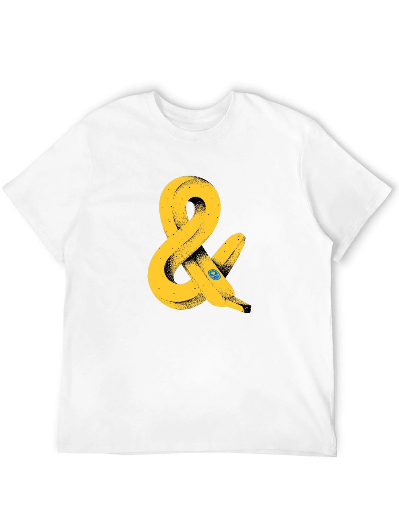 Banana Ampersand Graphic T-Shirt - Black