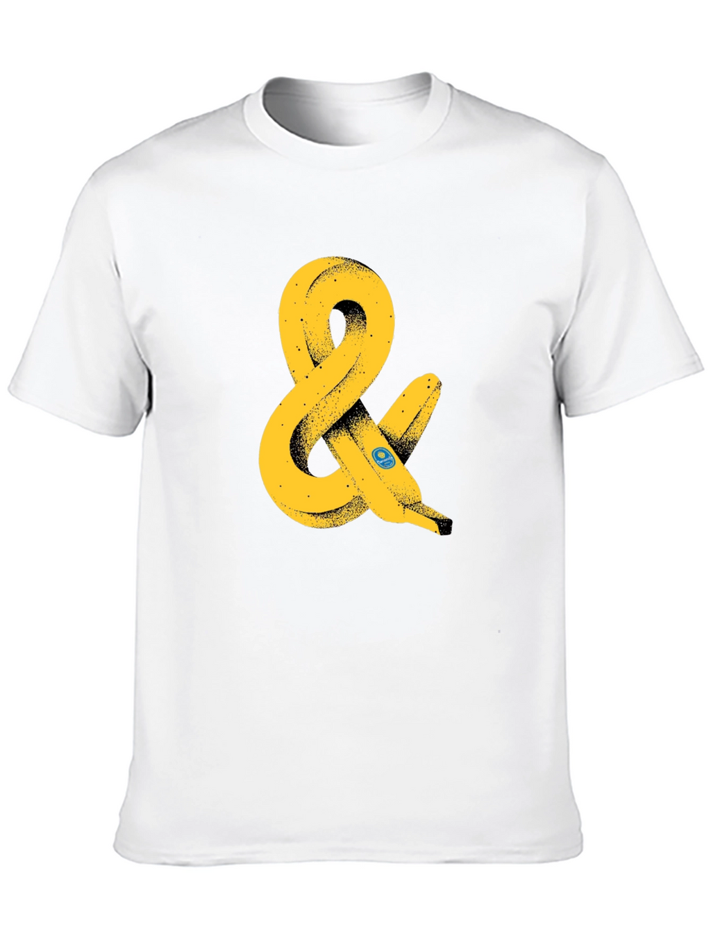 Banana Ampersand Graphic T-Shirt - Black