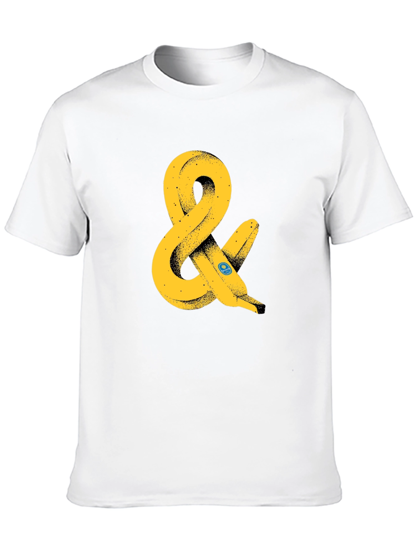 Banana Ampersand Graphic T-Shirt - Black