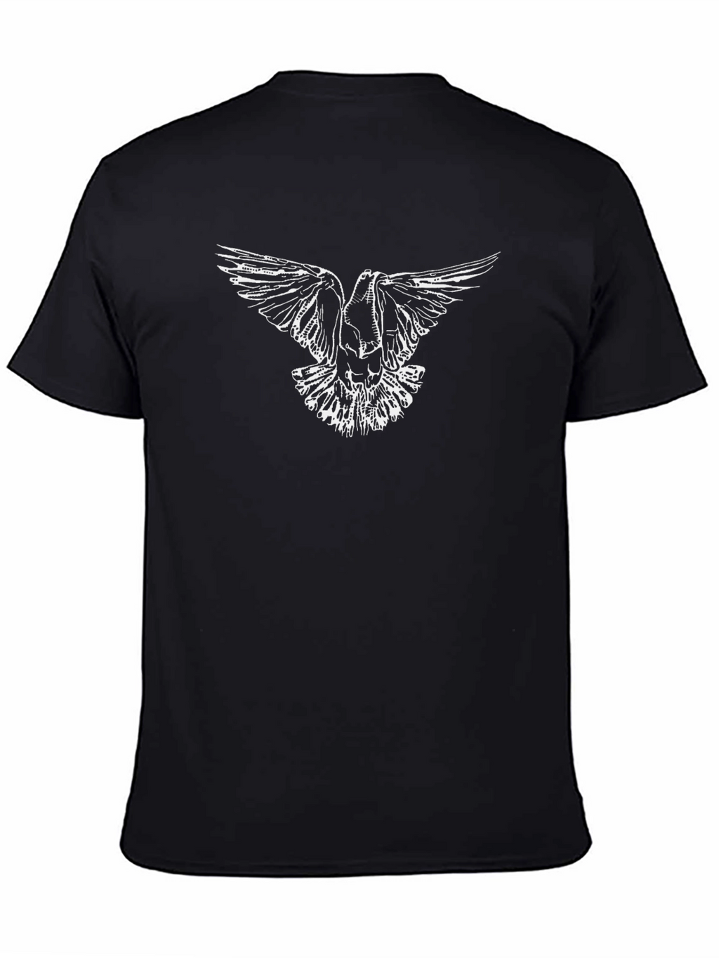 Dove Graphic Print Black T-Shirt