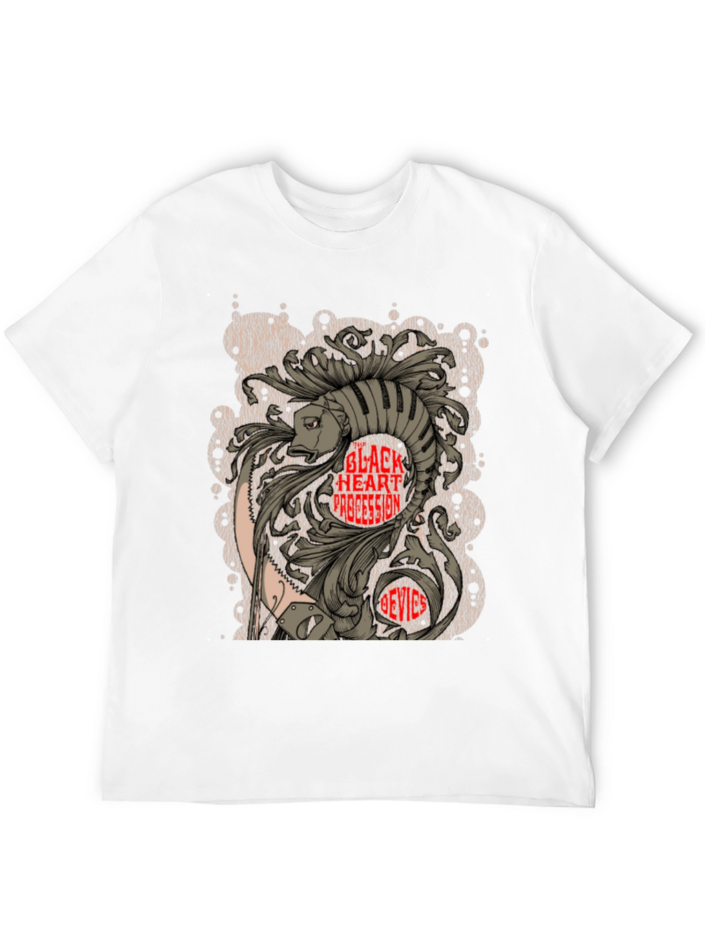 Graphic Fish T-Shirt - Unique Artistic Design