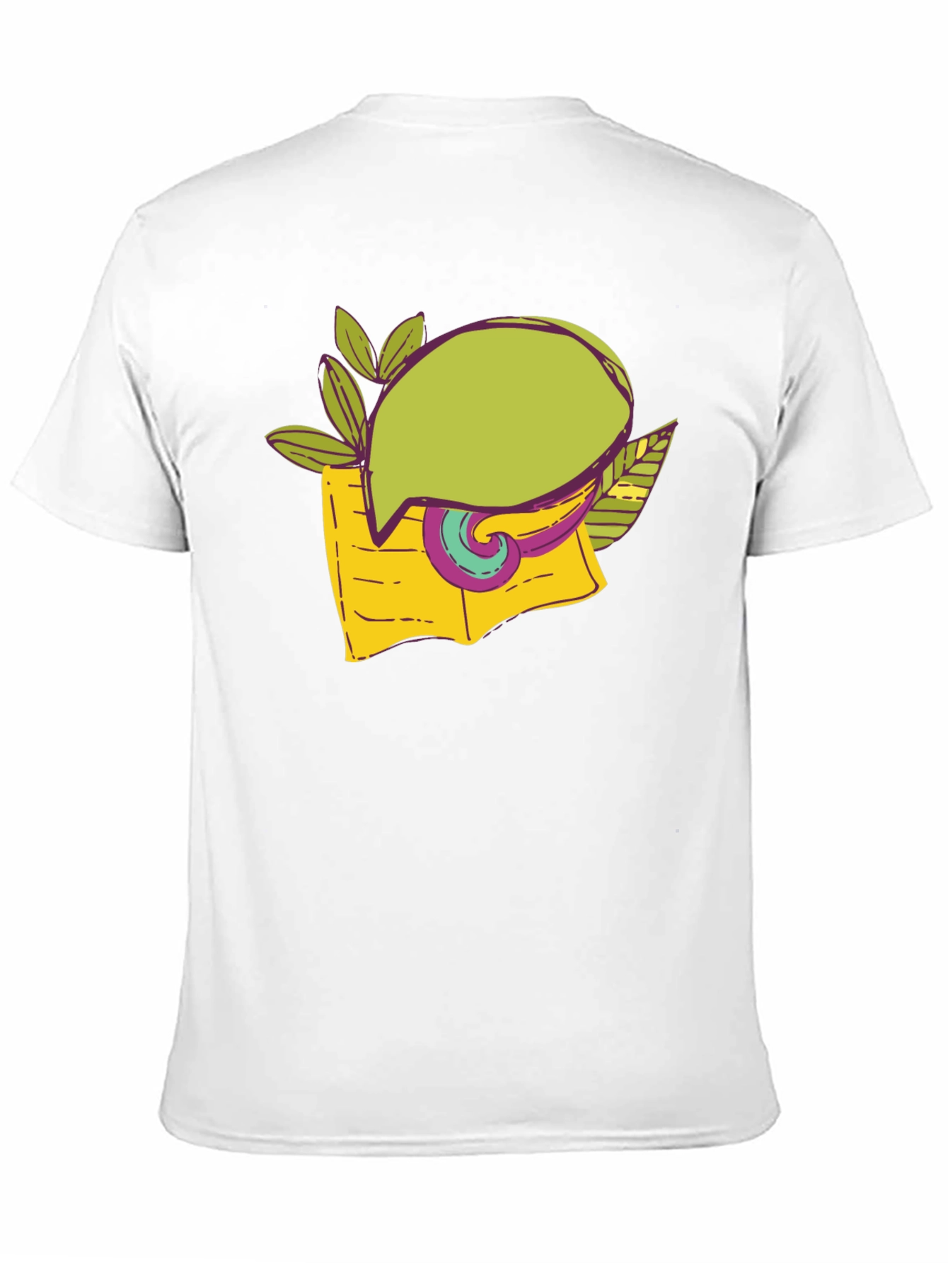 Artistic Graphic Tee - Unique Design Soft Cotton