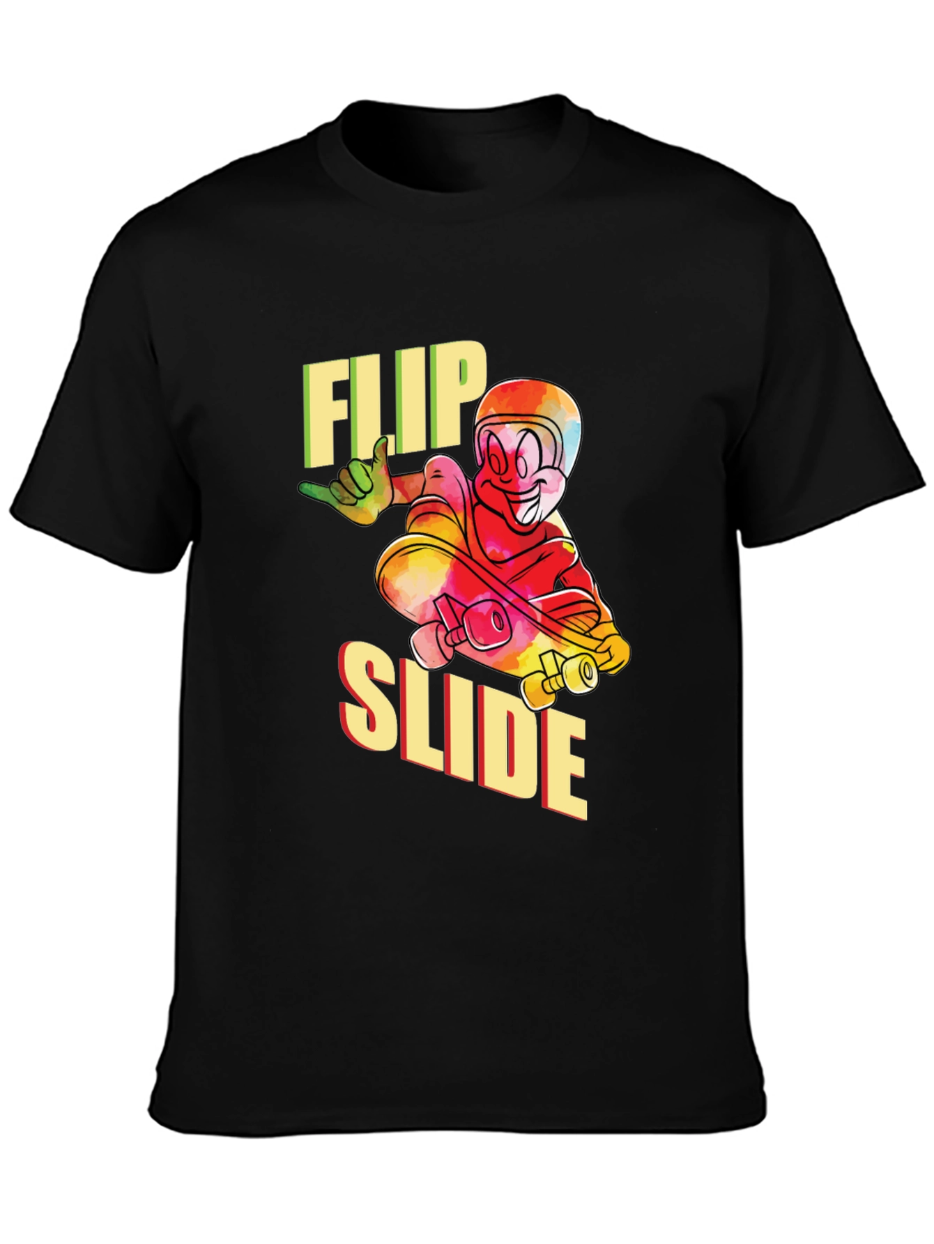 Flip Slide Graphic Tee