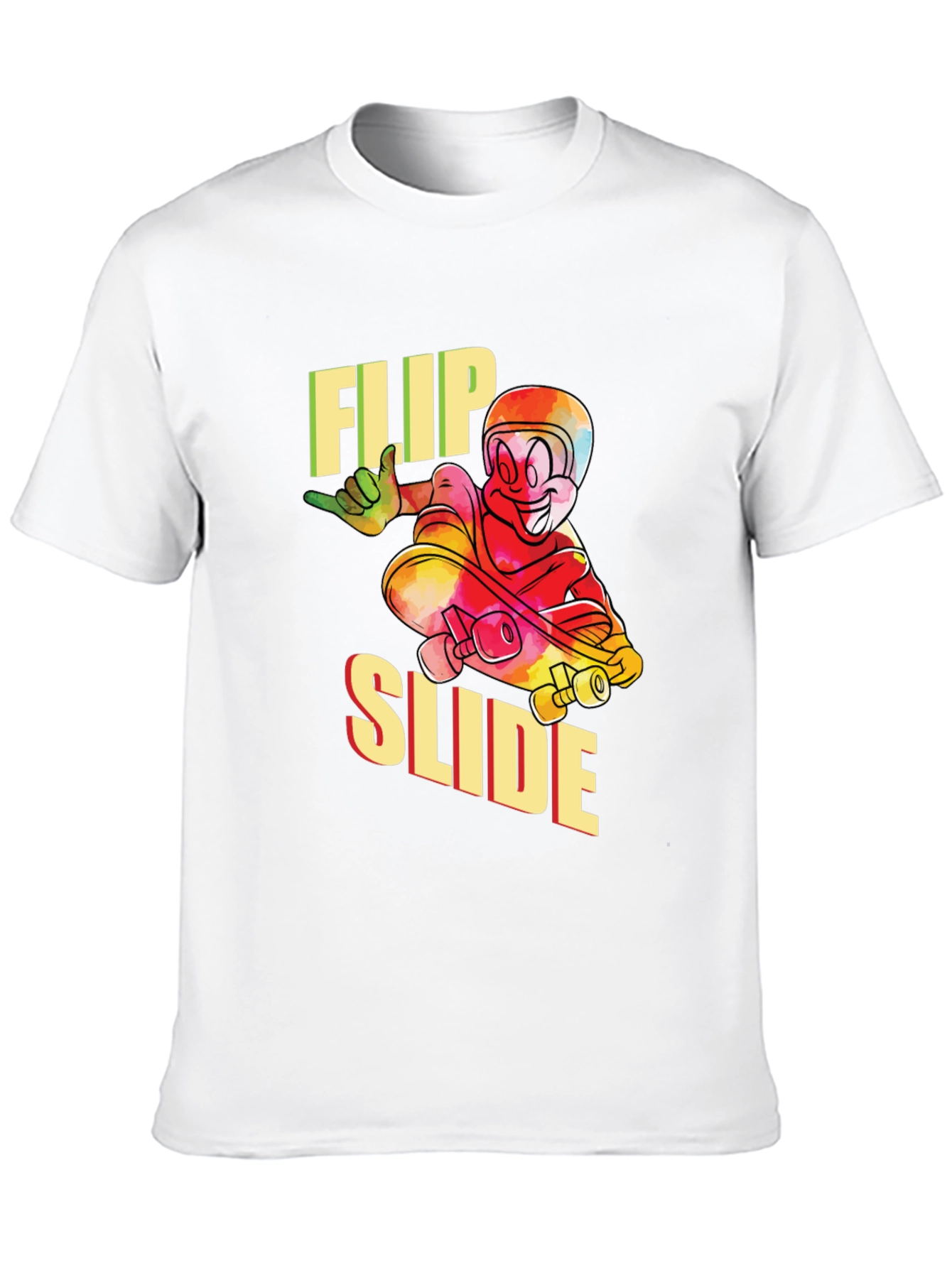 Flip Slide Graphic Tee