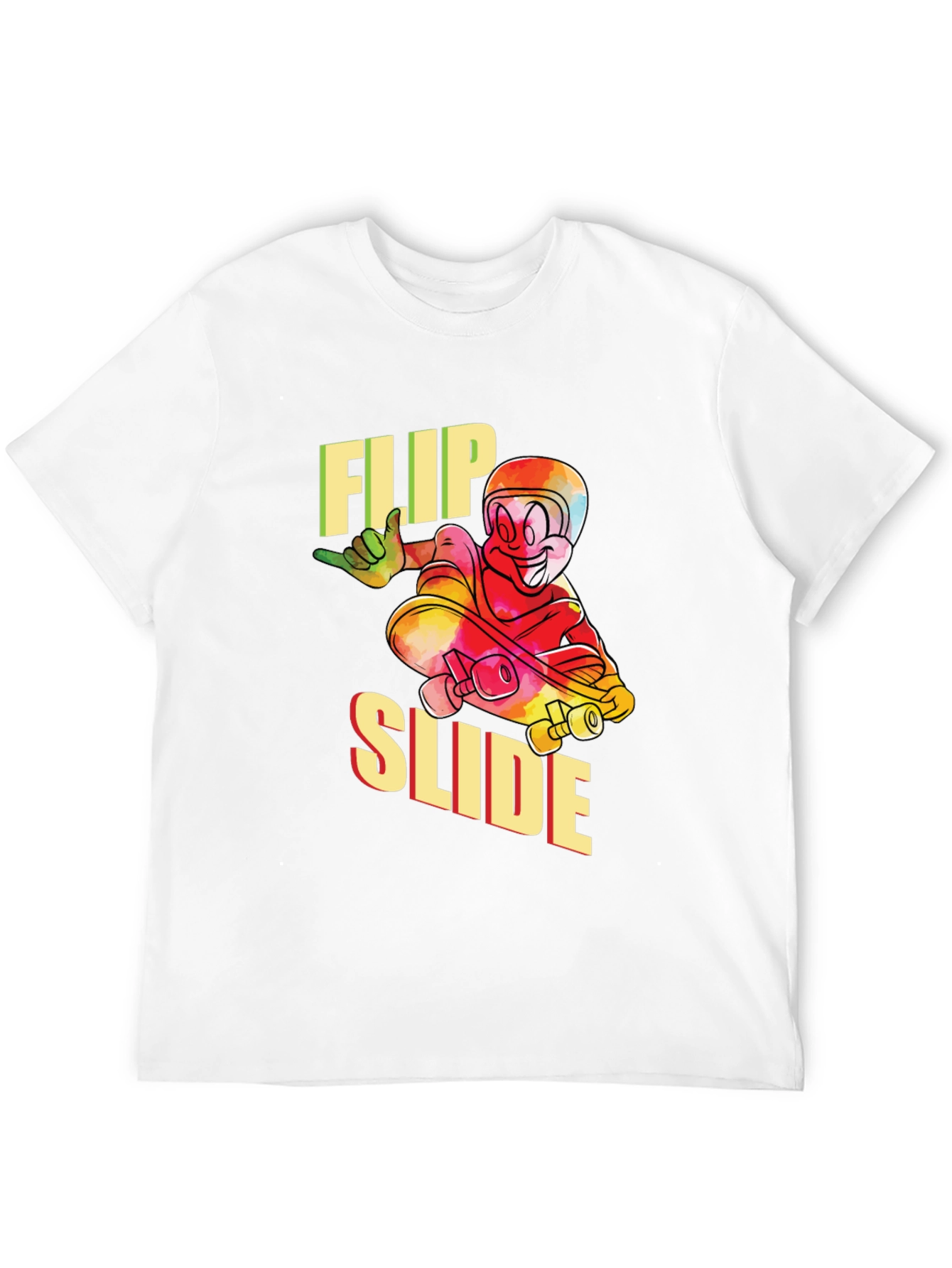Flip Slide Graphic Tee
